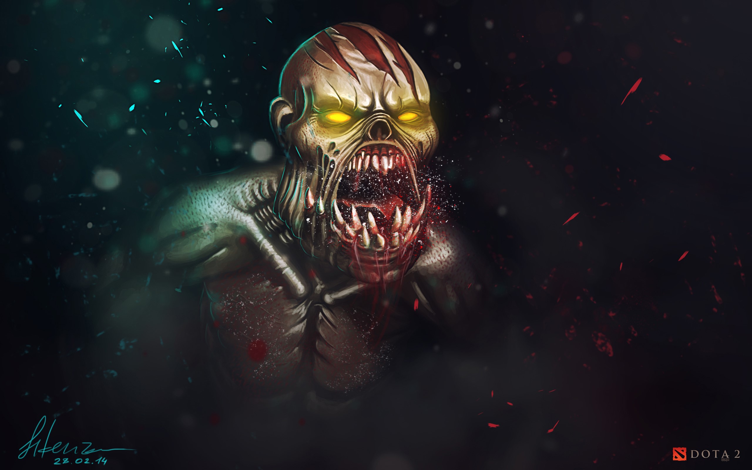 Lifestealer from DOTA 2 HD Wallpaper