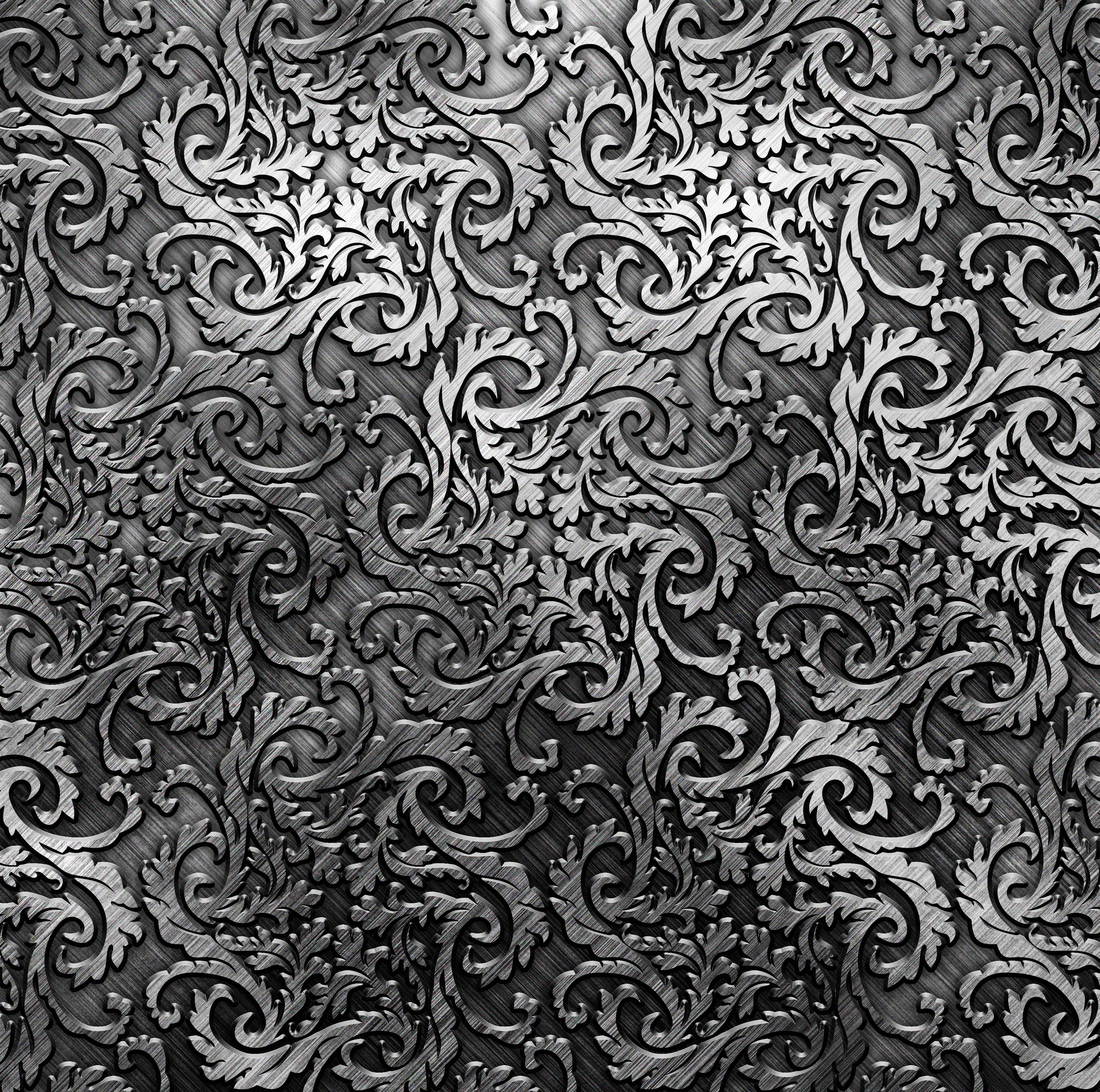 Metal tracery texture background HD Wallpaper
