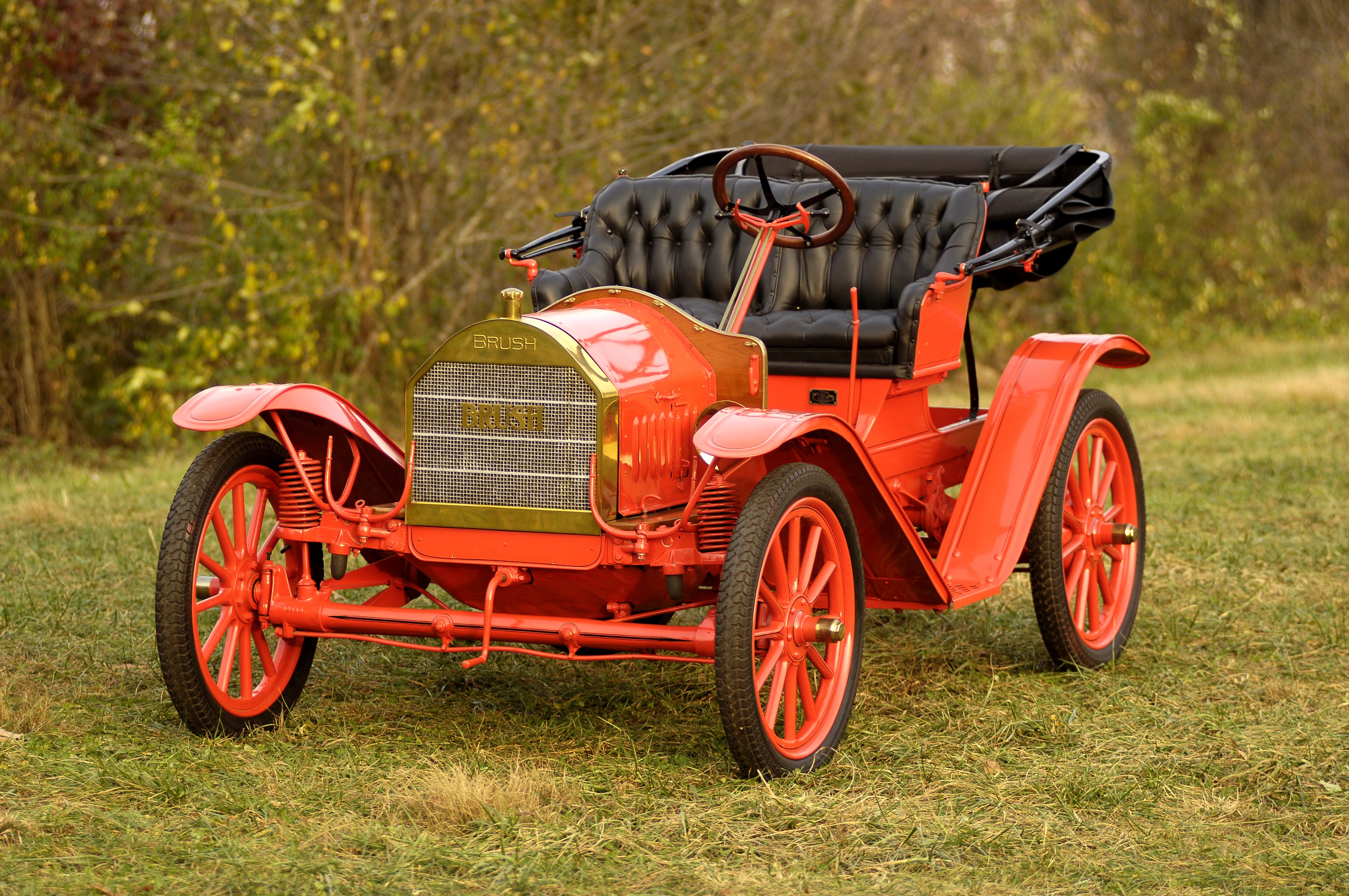 1909 Brush Model B Runabout vintage car HD Wallpaper