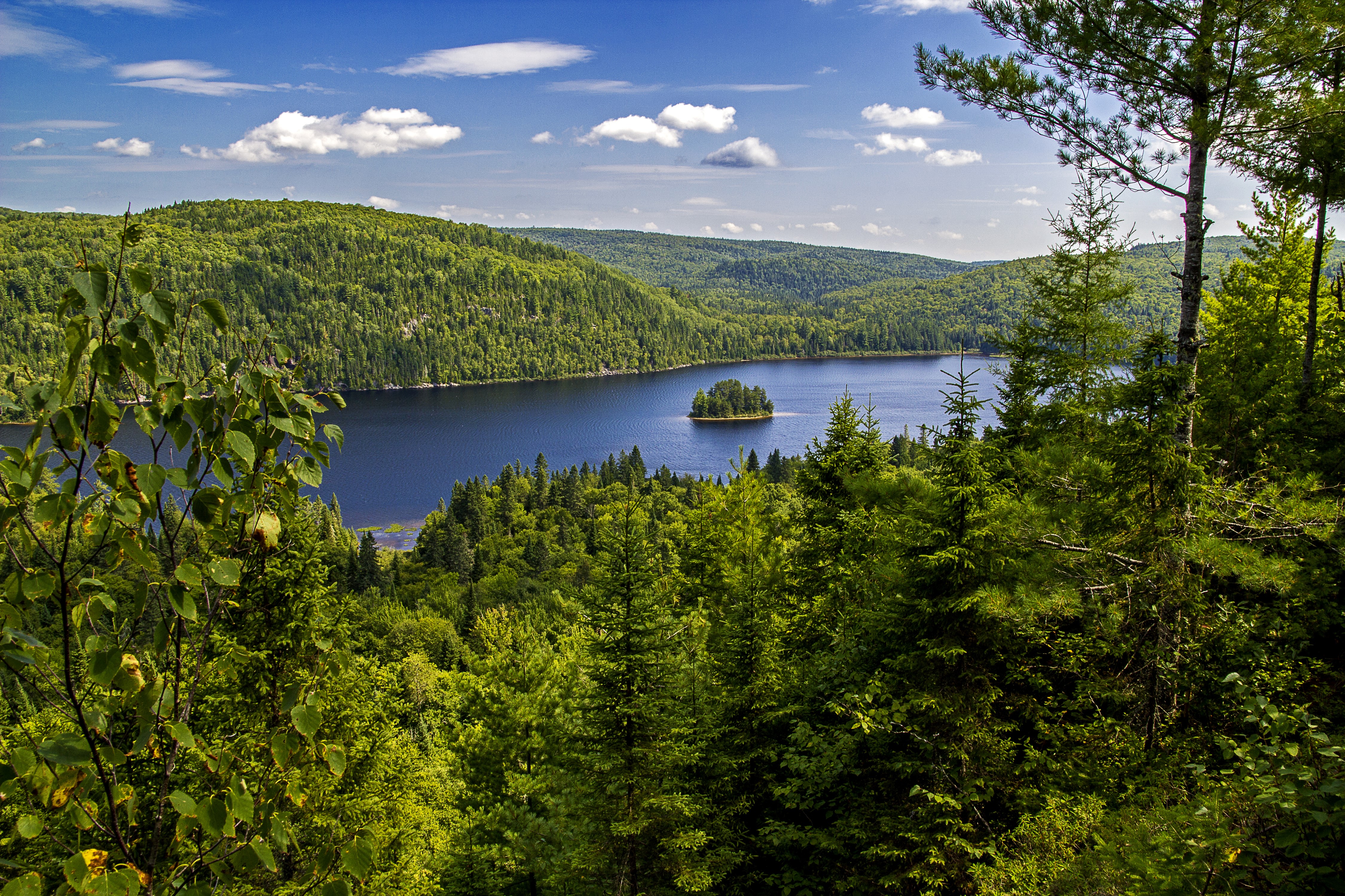4K At Mauricie Park, Quebec, Canada HD Wallpaper