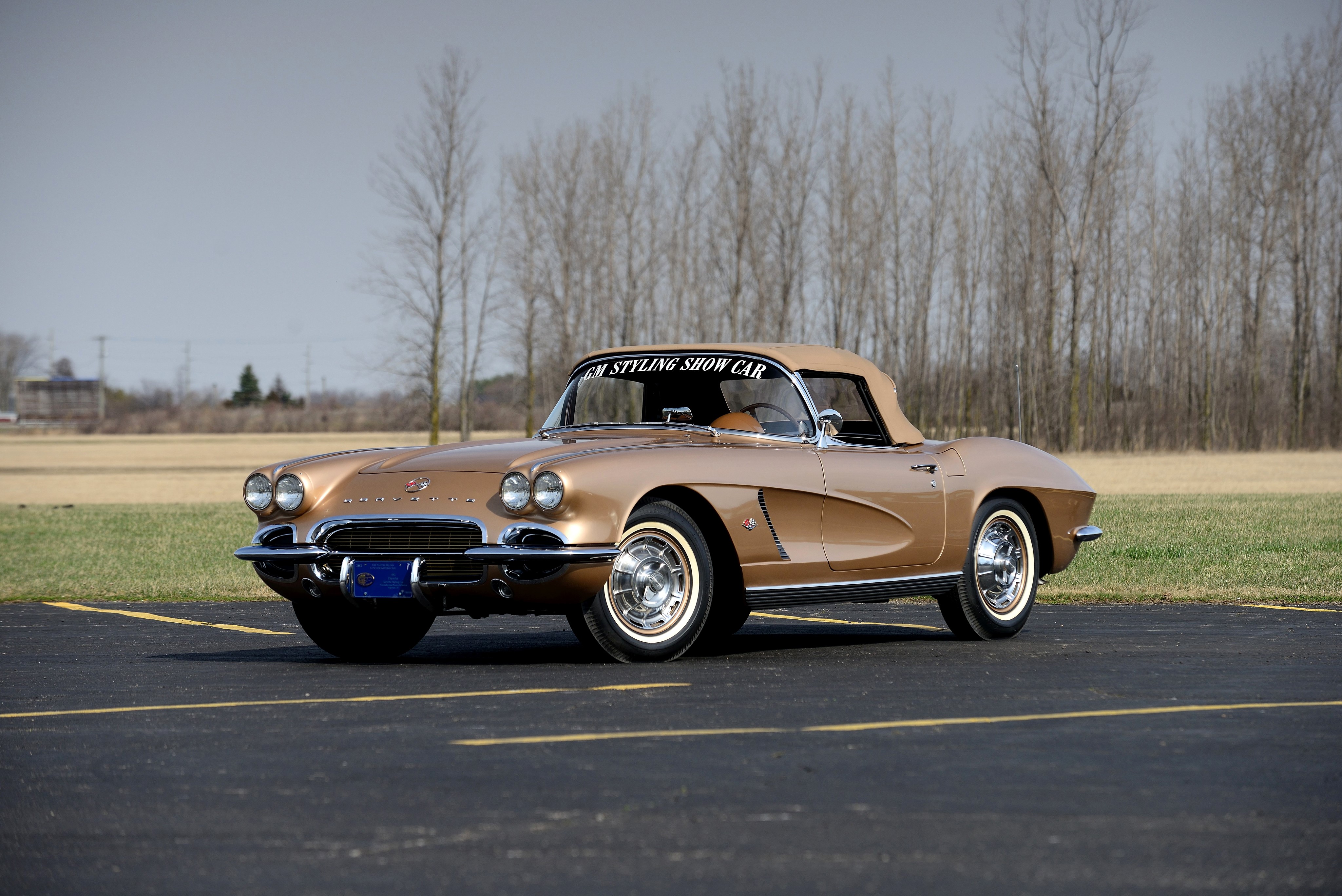 1962 Chevrolet Corvette GM Styling Show Car HD Wallpaper
