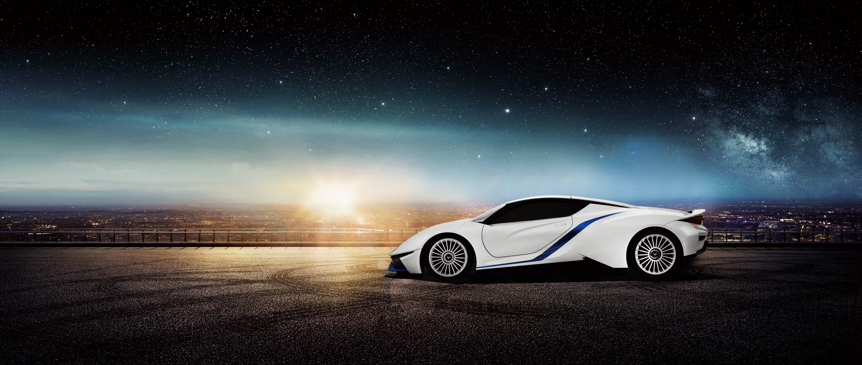 Arcfox-7 Electric Supercar by BAIC Beijing Group HD Wallpaper
