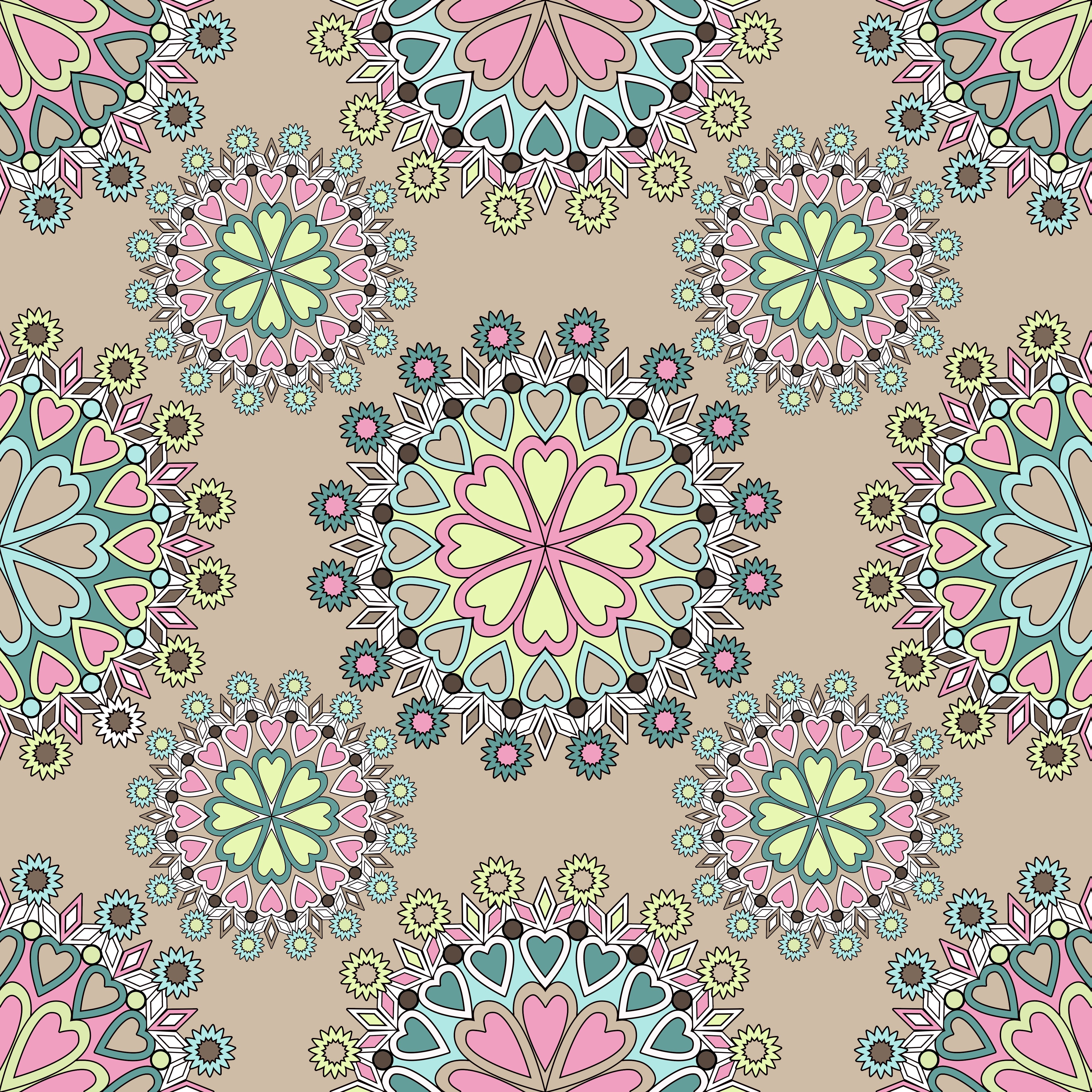 Tracery Texture Pattern HD Wallpaper