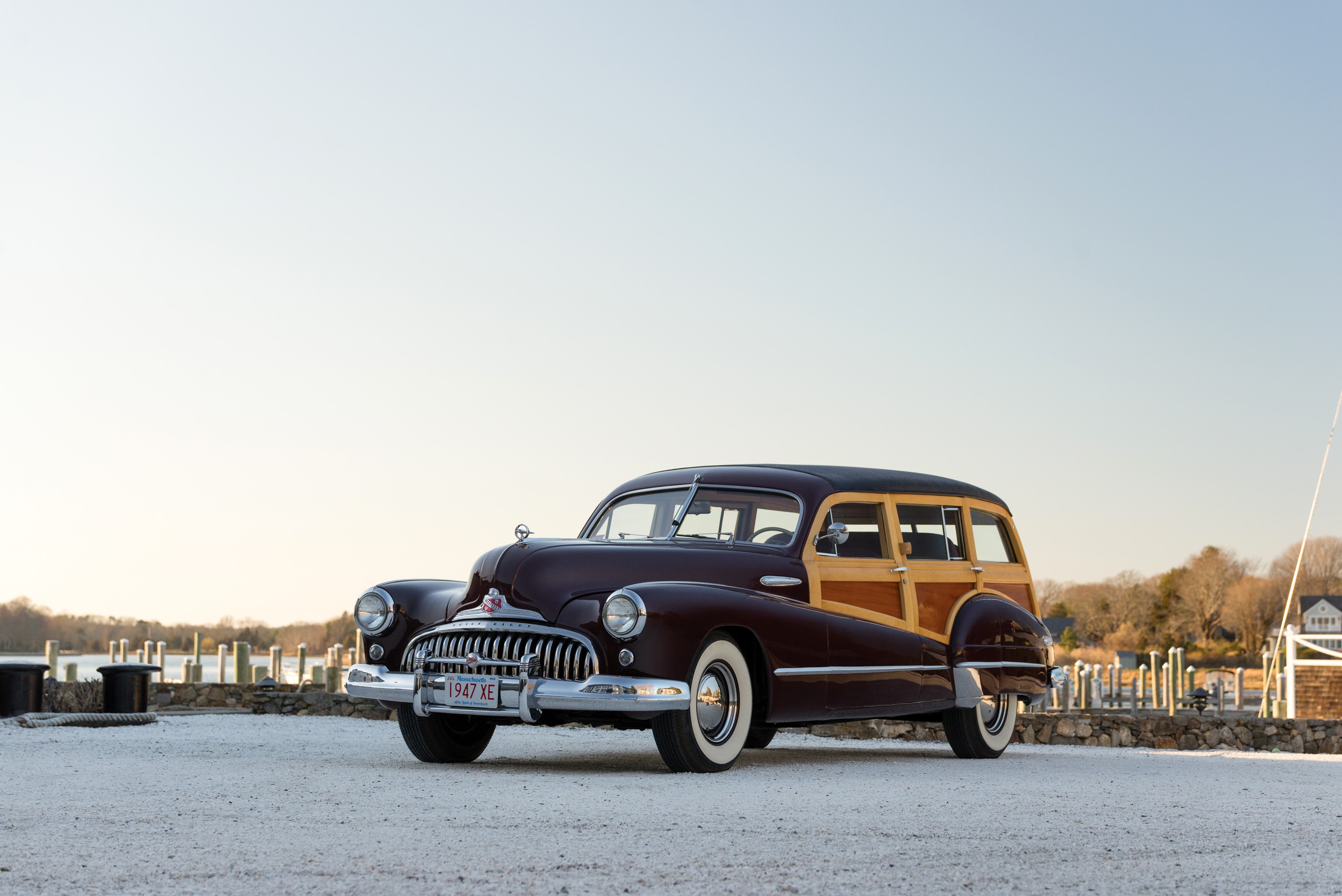 1947 Buick Roadmaster Estate Wagon HD Wallpaper