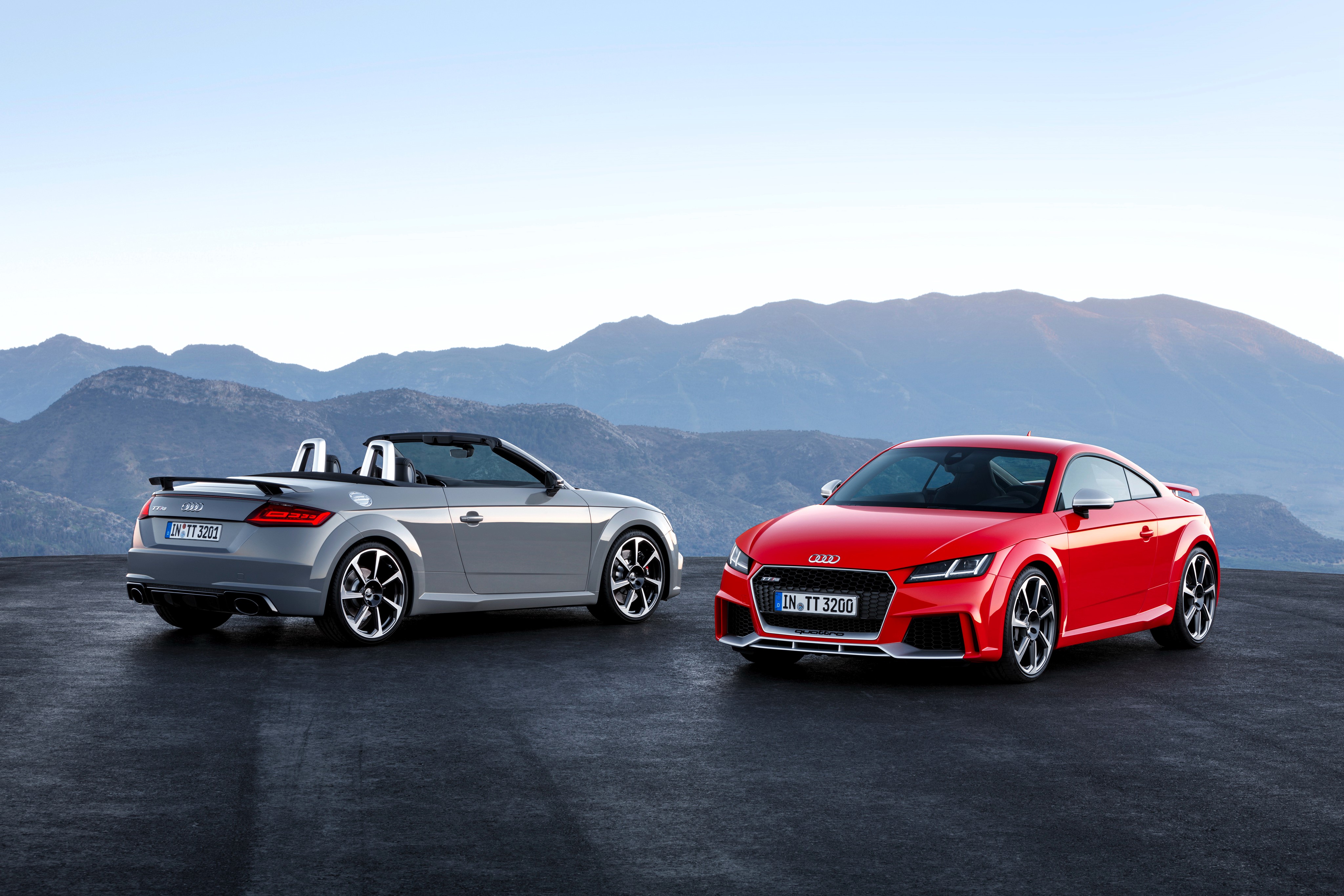 Audi TT RS Roadster and Coupe HD Wallpaper