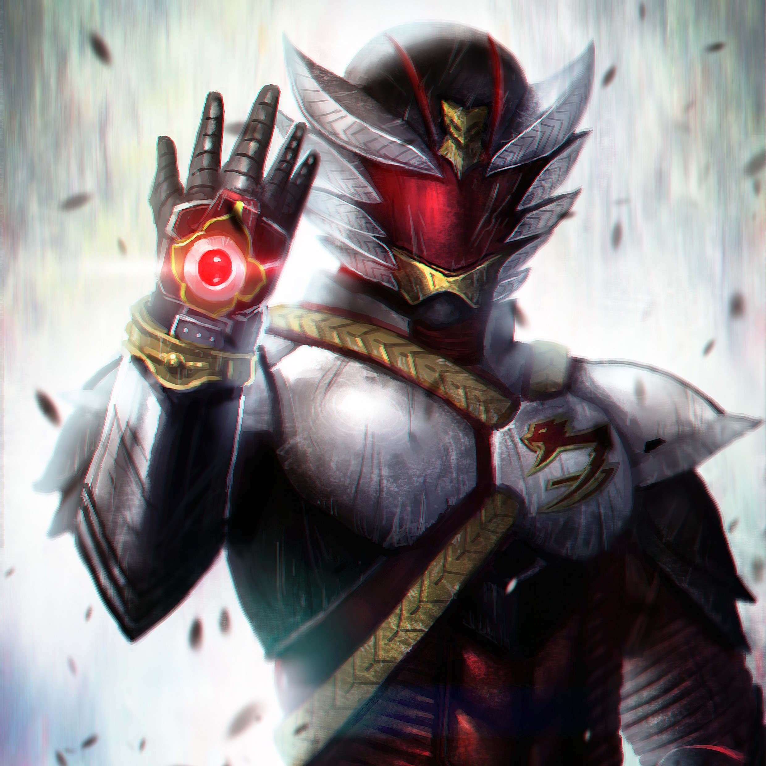 Bima Satria Garuda Warrior in Armor HD Wallpaper