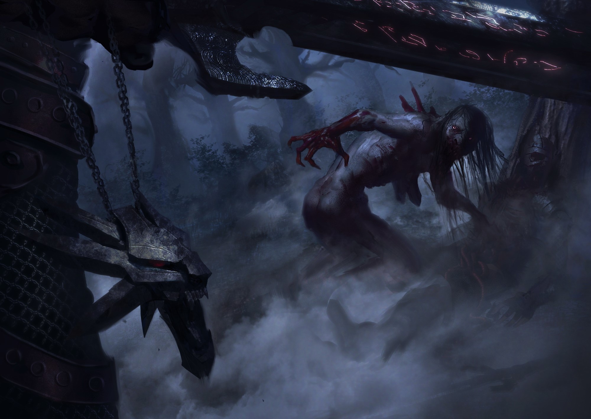 Monsters from The Witcher HD Wallpaper