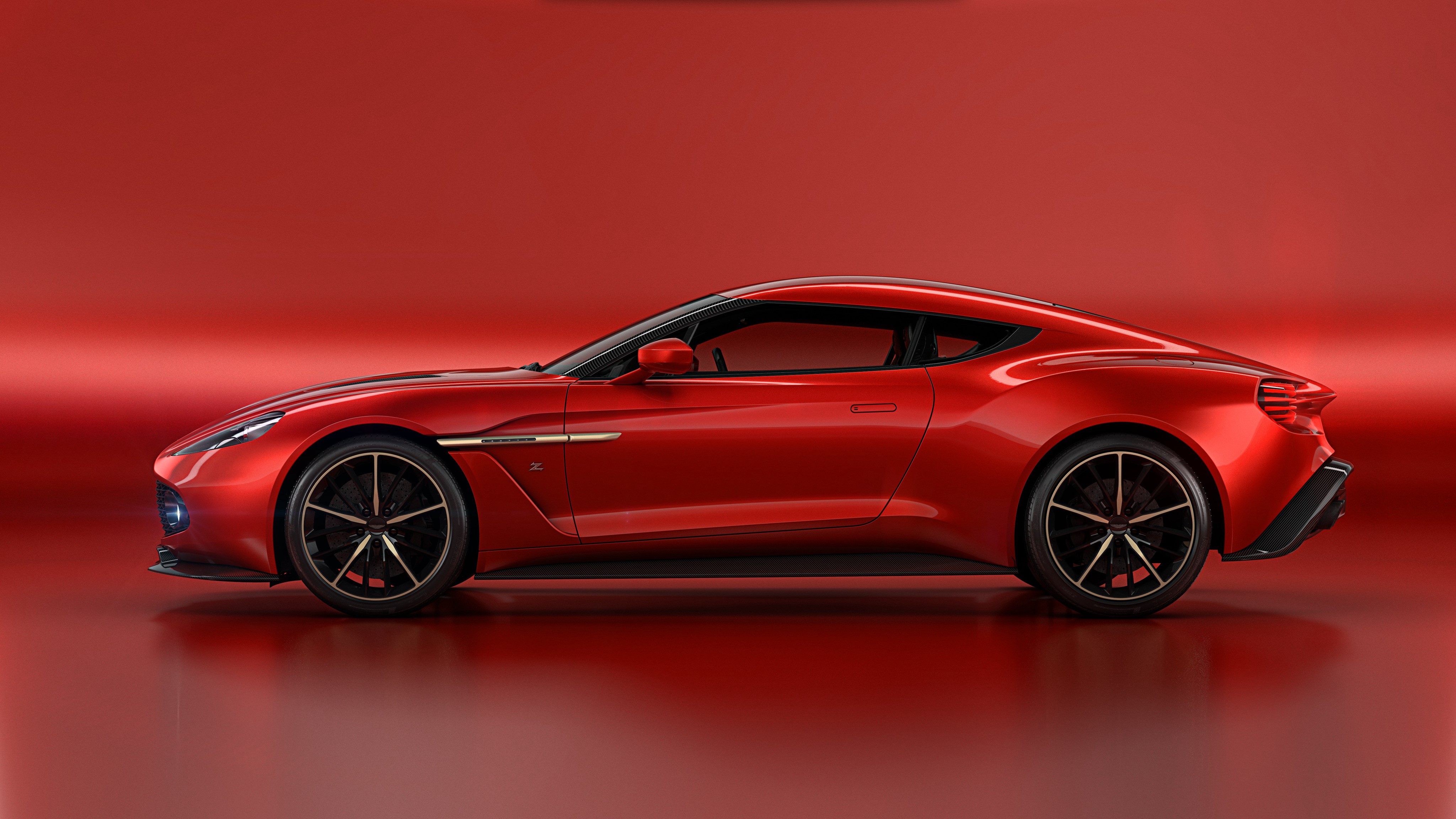 Aston Martin Zagato Vanquish Concept Car HD Wallpaper