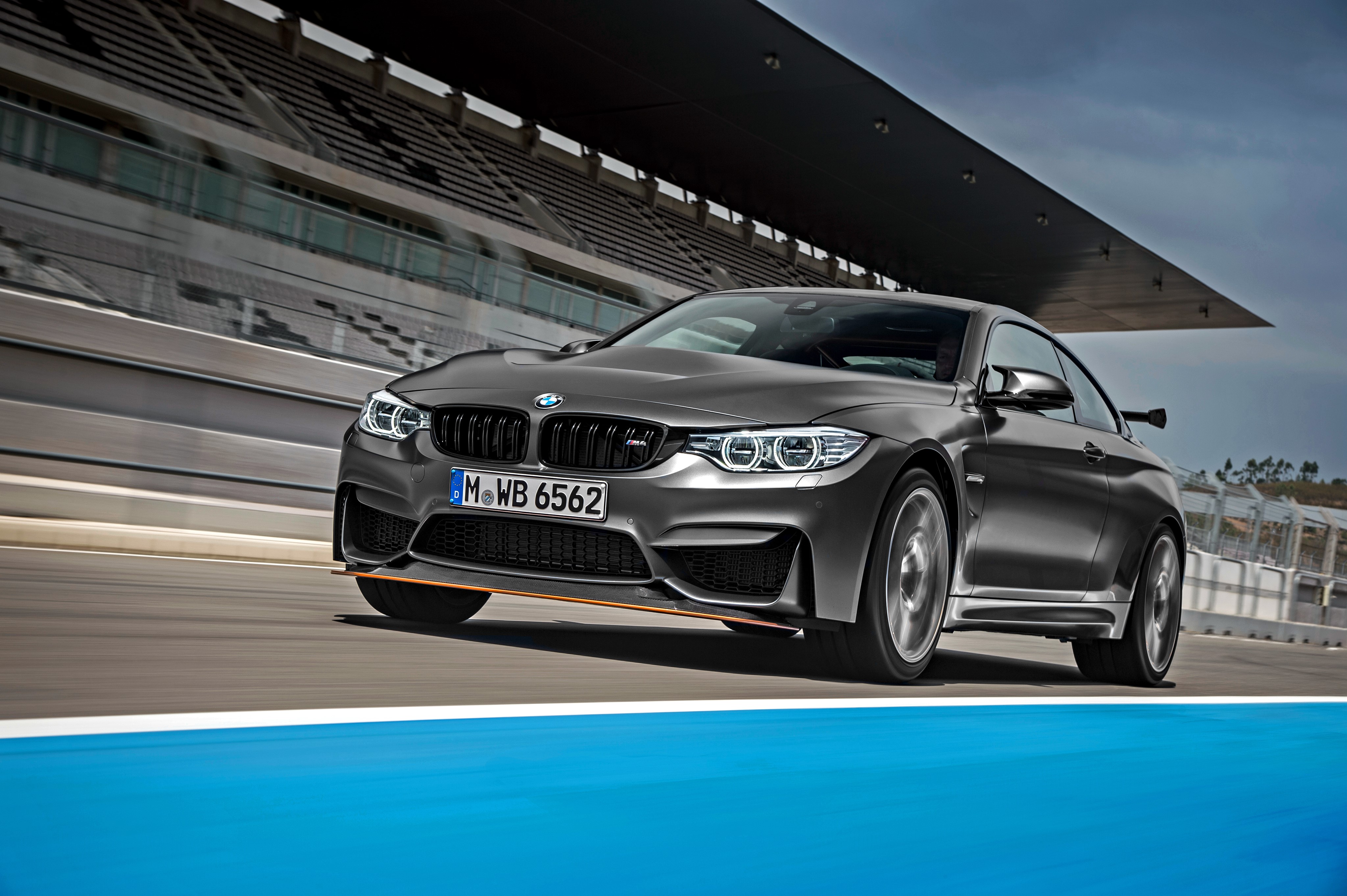 2015 BMW M4 GTS F82 on a Race Track HD Wallpaper