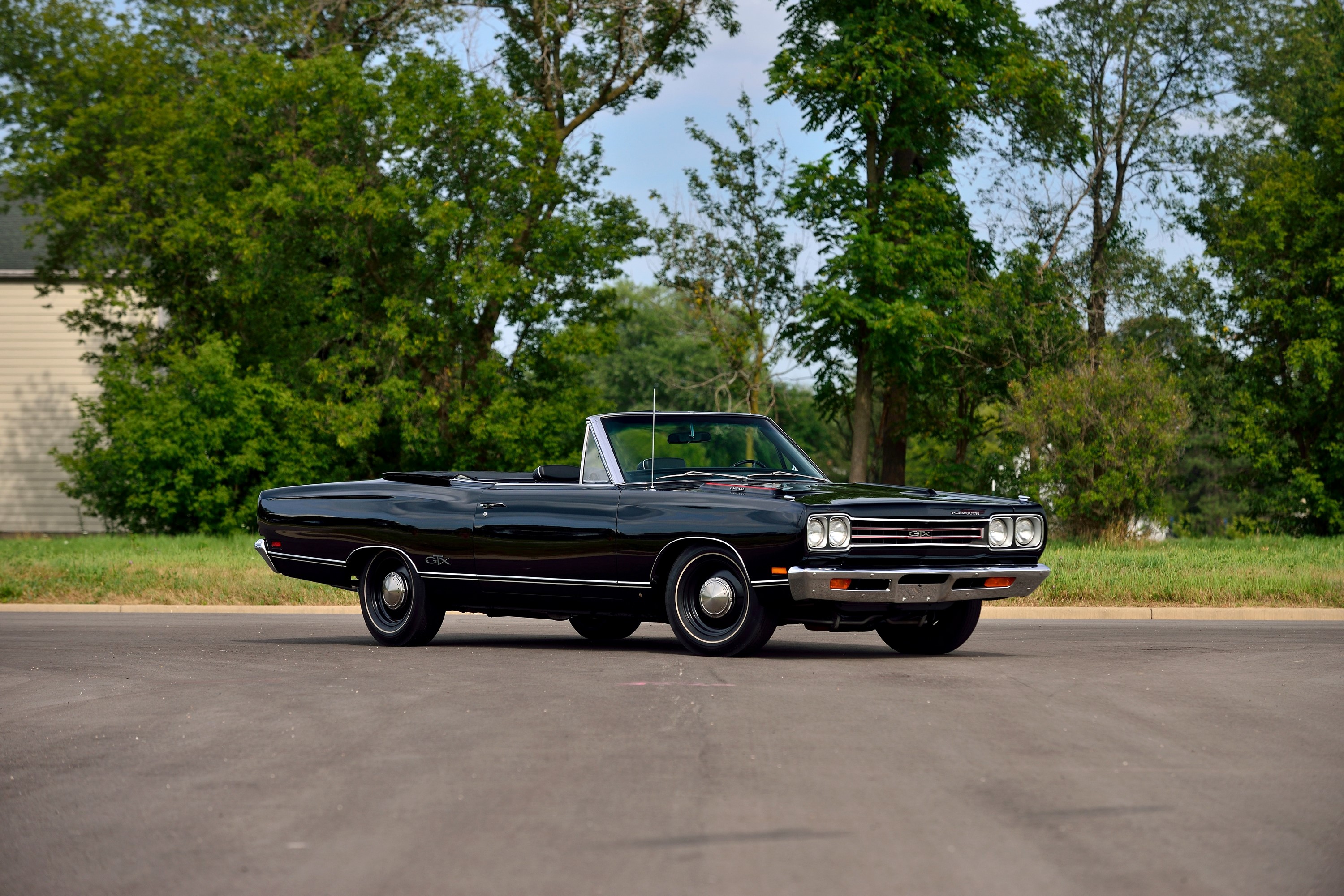 1969 Plymouth GTX Hemi Convertible HD Wallpaper