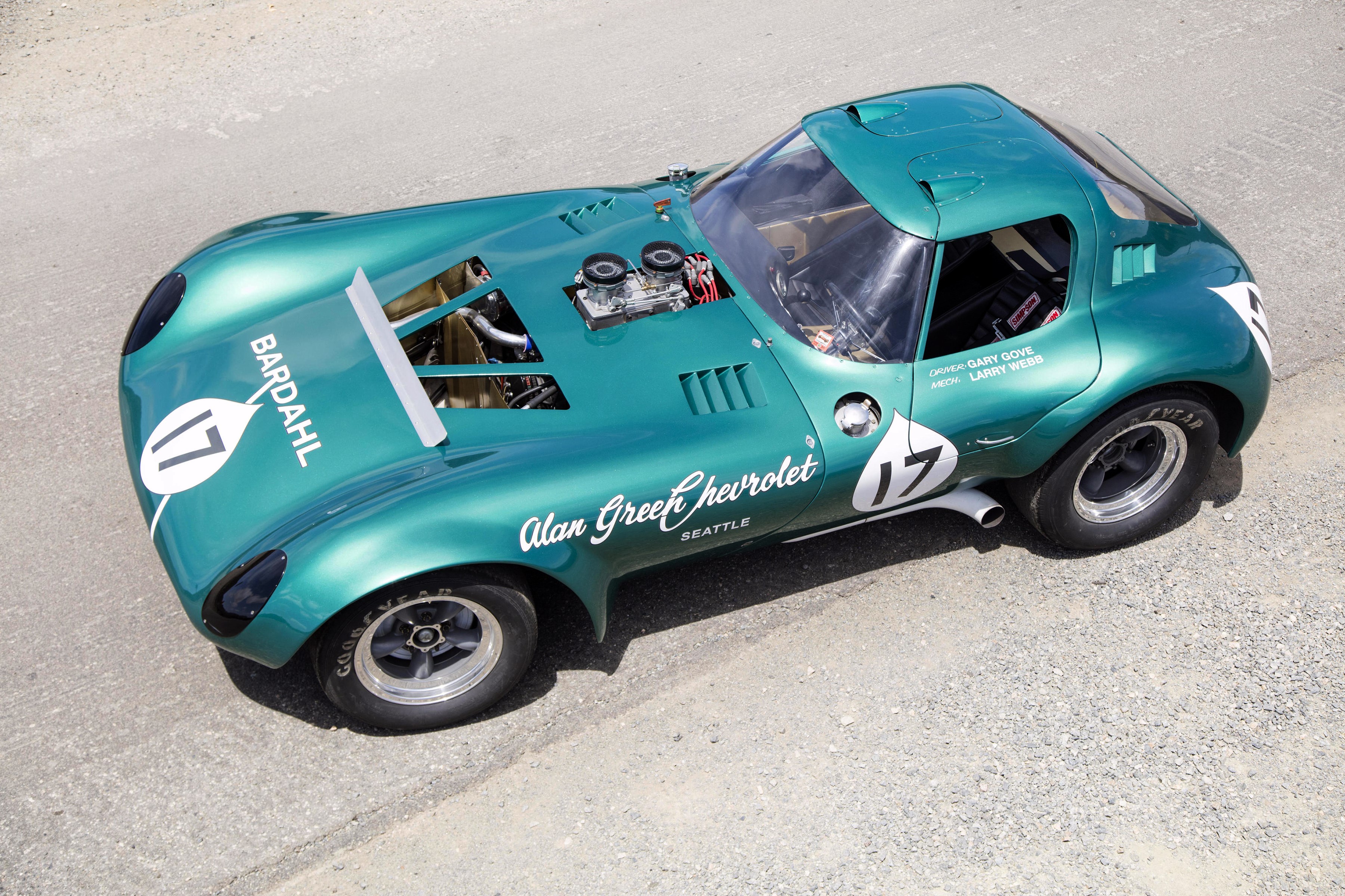 1963-65 Cheetah Coupe "Bardahl" race car HD Wallpaper