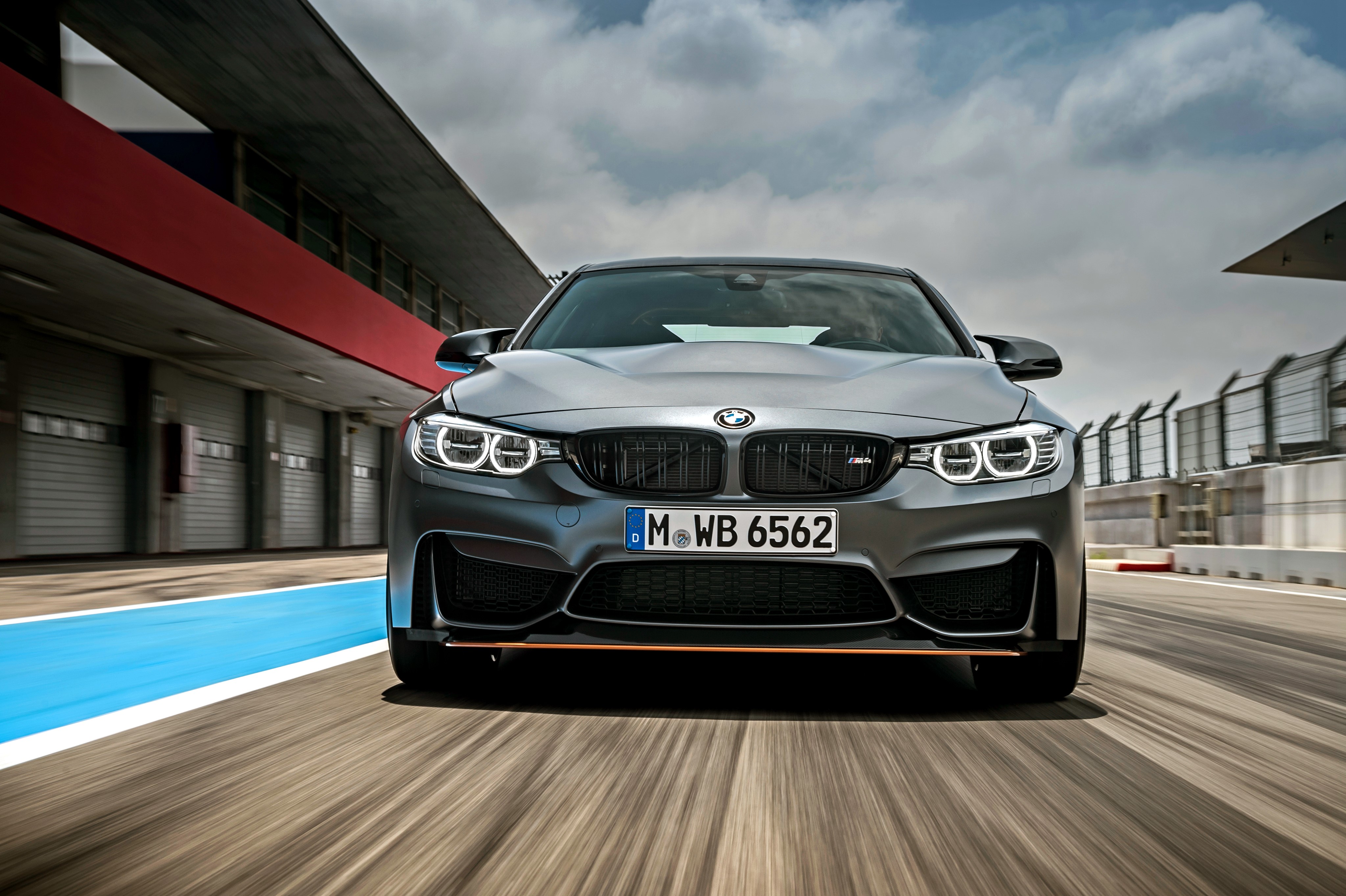 2015 BMW M4 GTS F82 on a Race Track HD Wallpaper