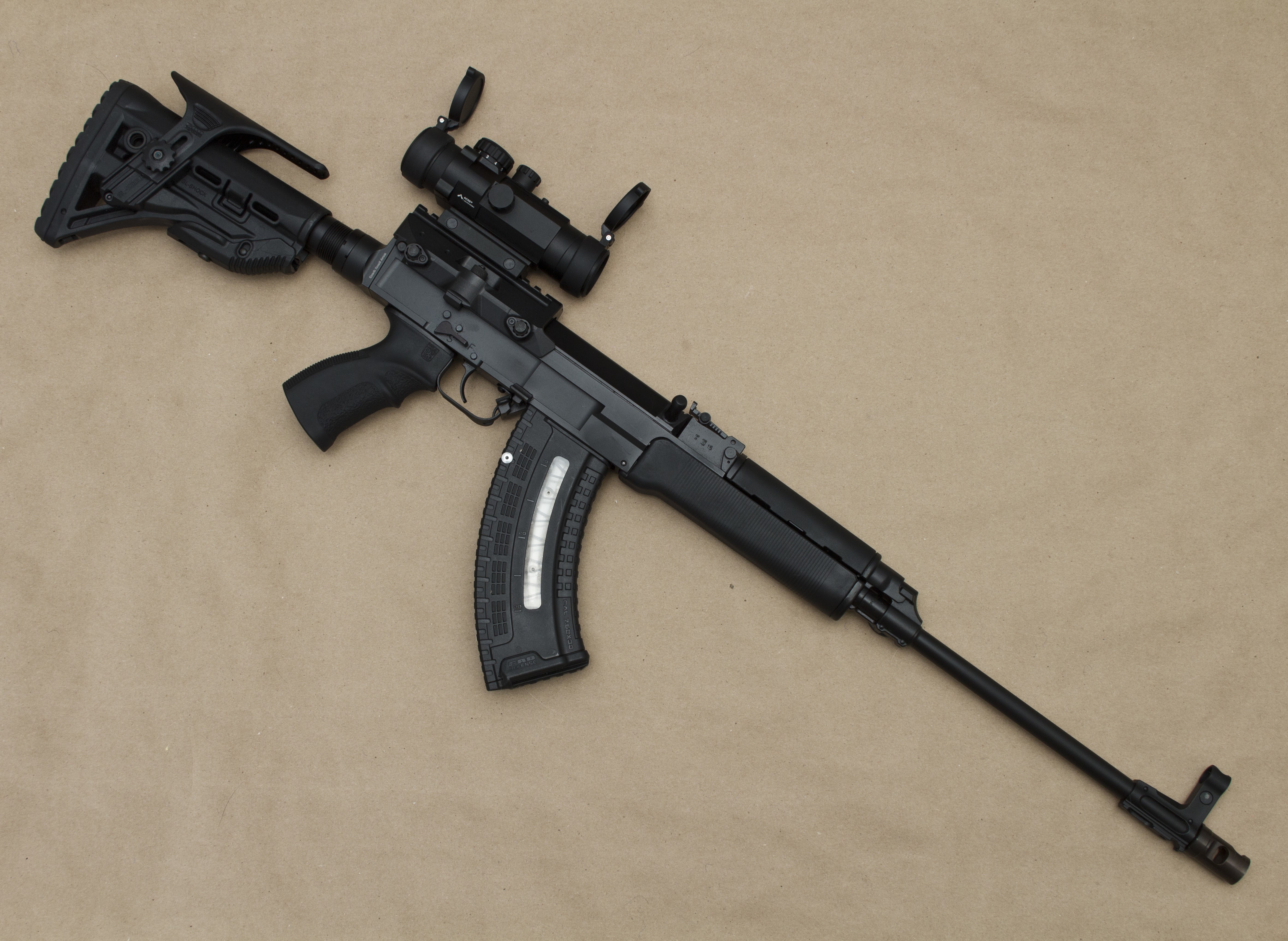 Vz. 58 assault rifle with scope HD Wallpaper