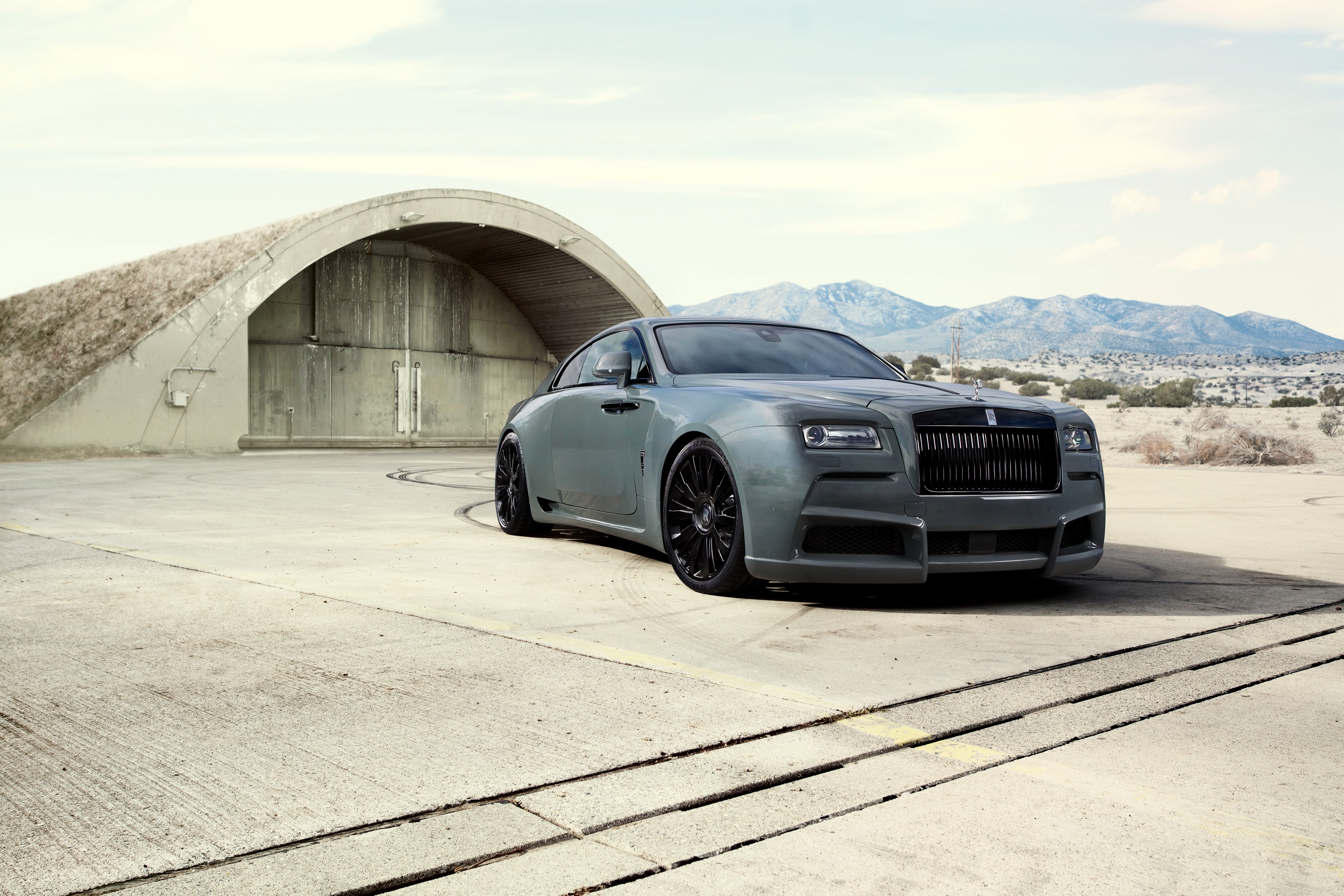 4K 2016 Spofec Wraith Overdose Rolls-Royce HD Wallpaper