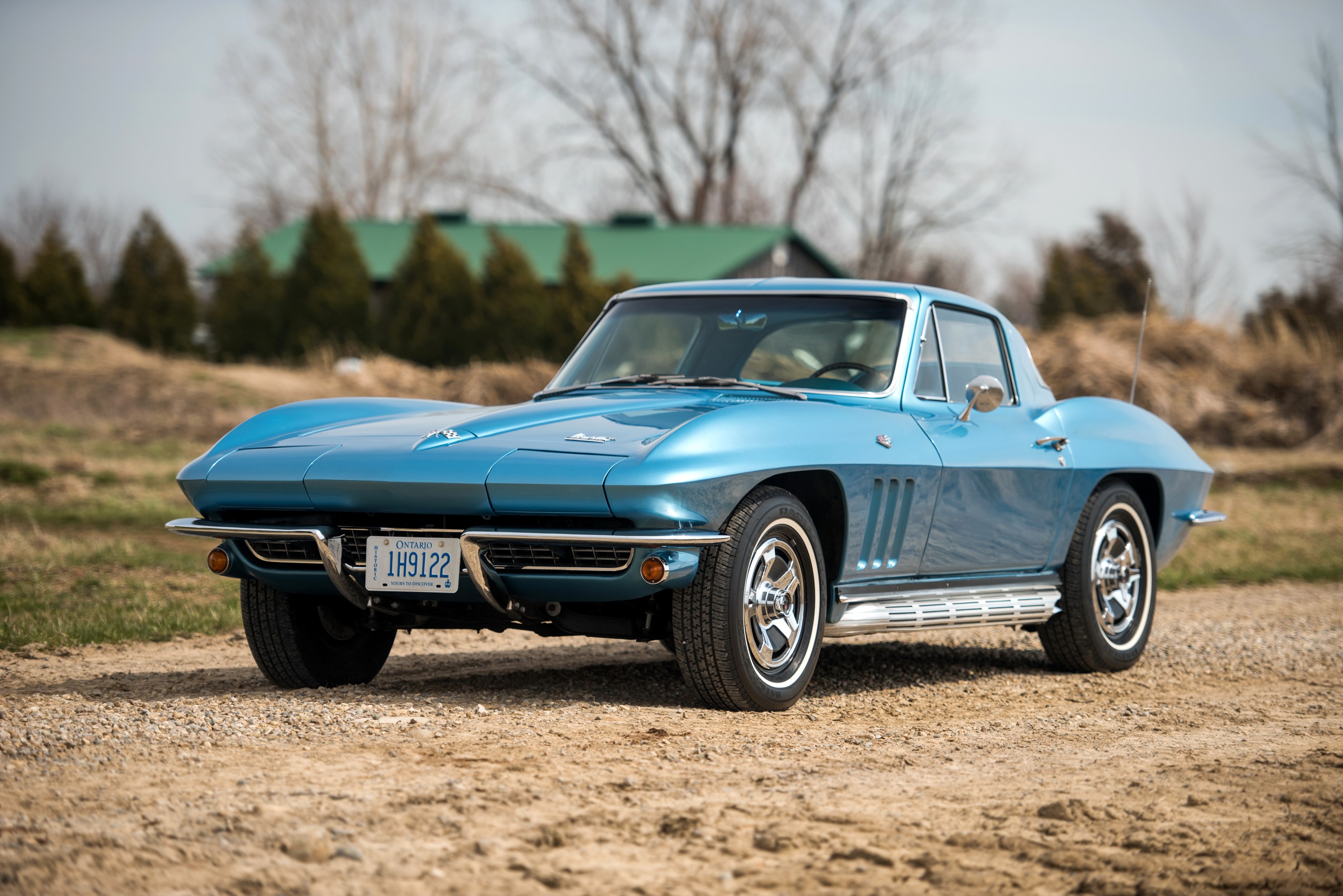 1966 Chevrolet Corvette Sting Ray 327 HD Wallpaper