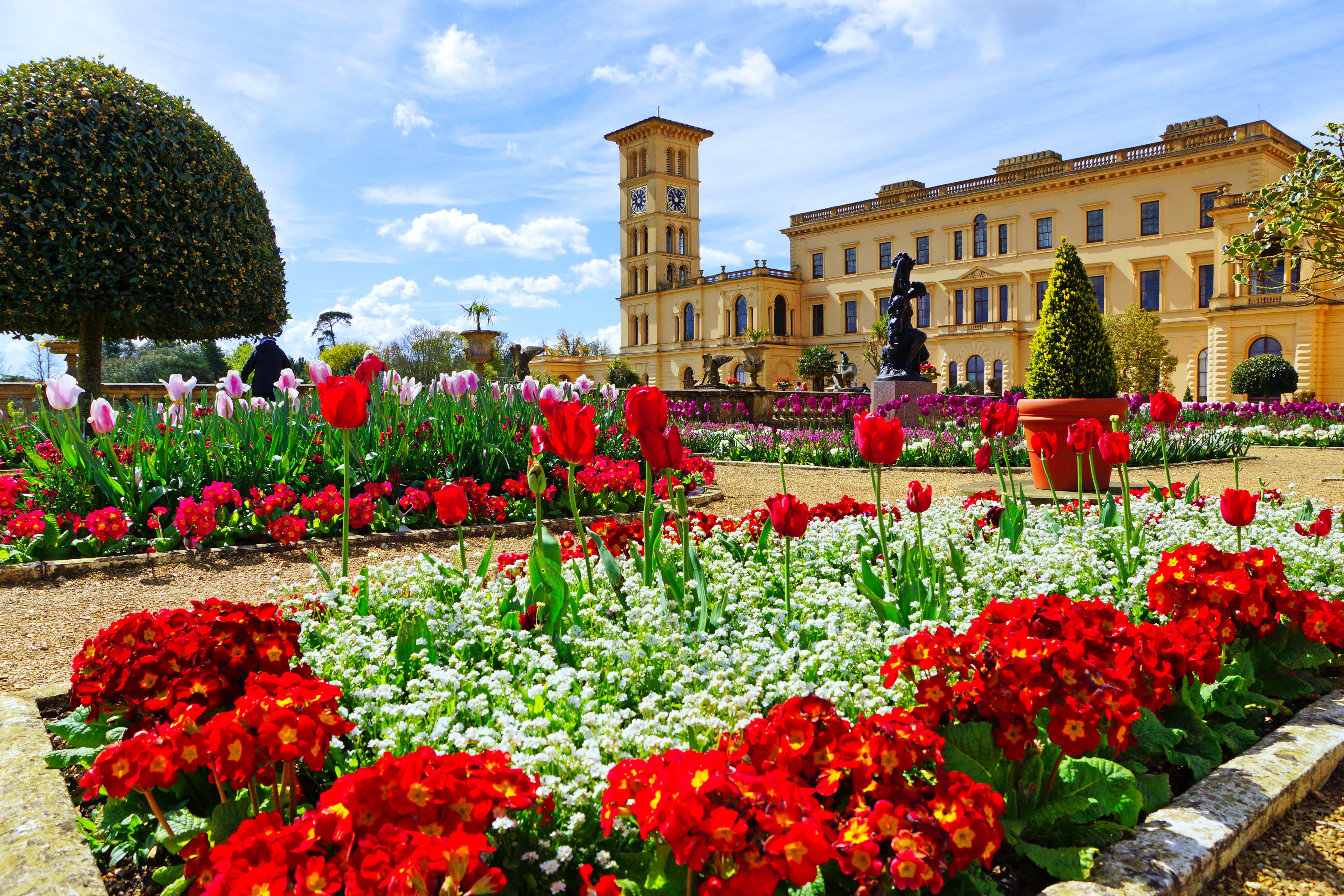 Osborne House Queen Victoria's residence, United Kingdom HD Wallpaper