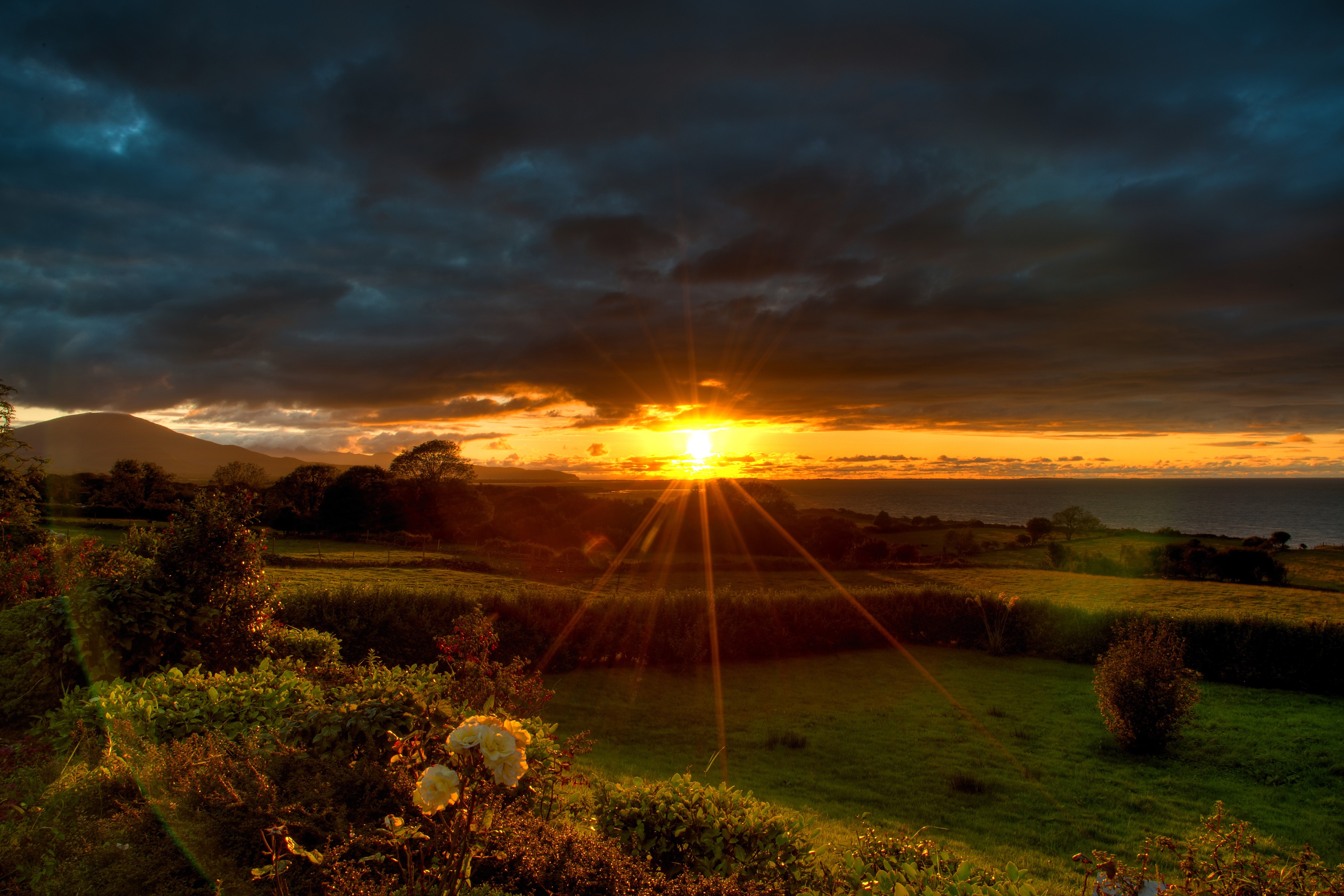 4K Dingle Peninsula Ireland Sunset Scenery HD Wallpaper