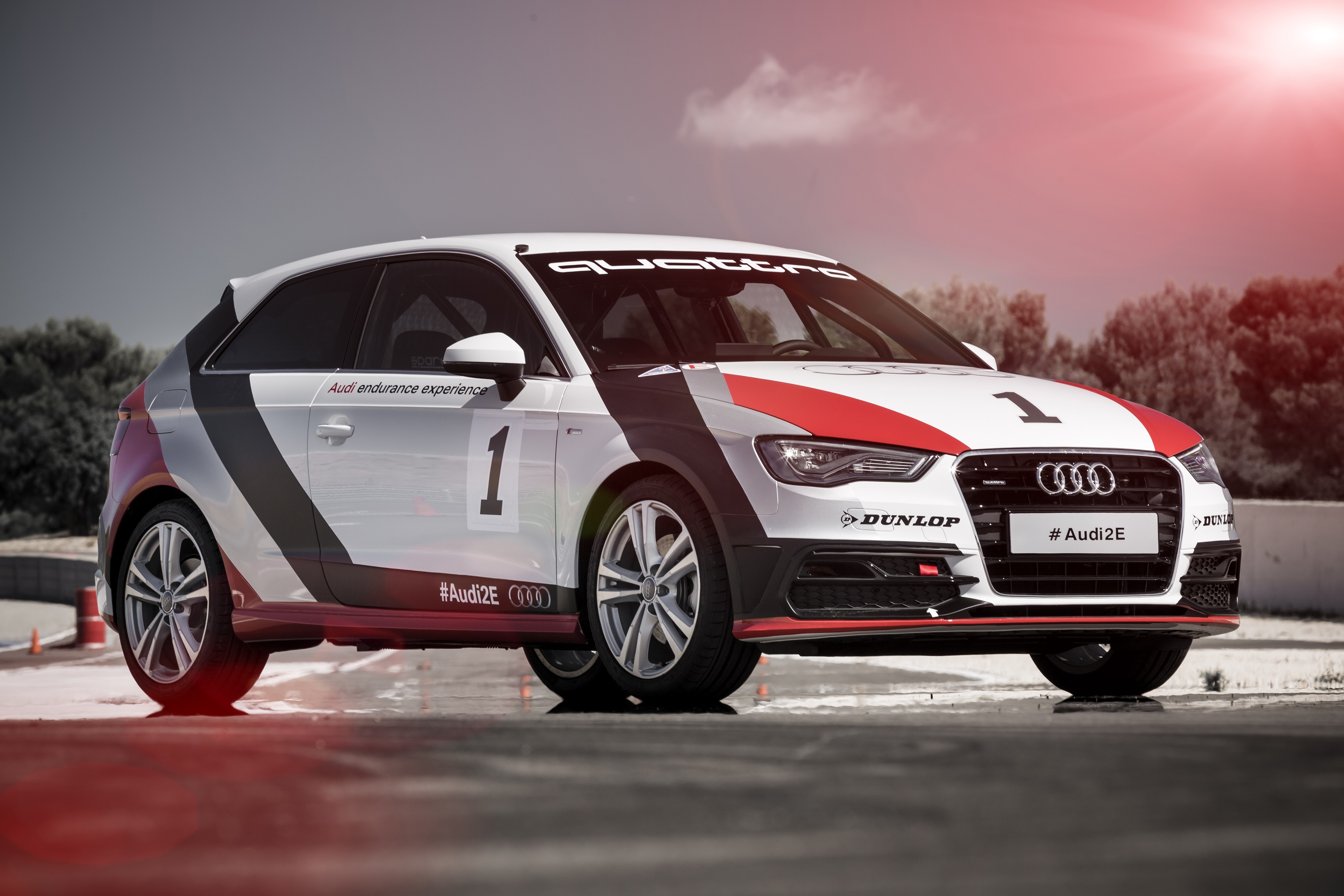 Audi A3 1.8T S line quattro Endurance Experience car HD Wallpaper