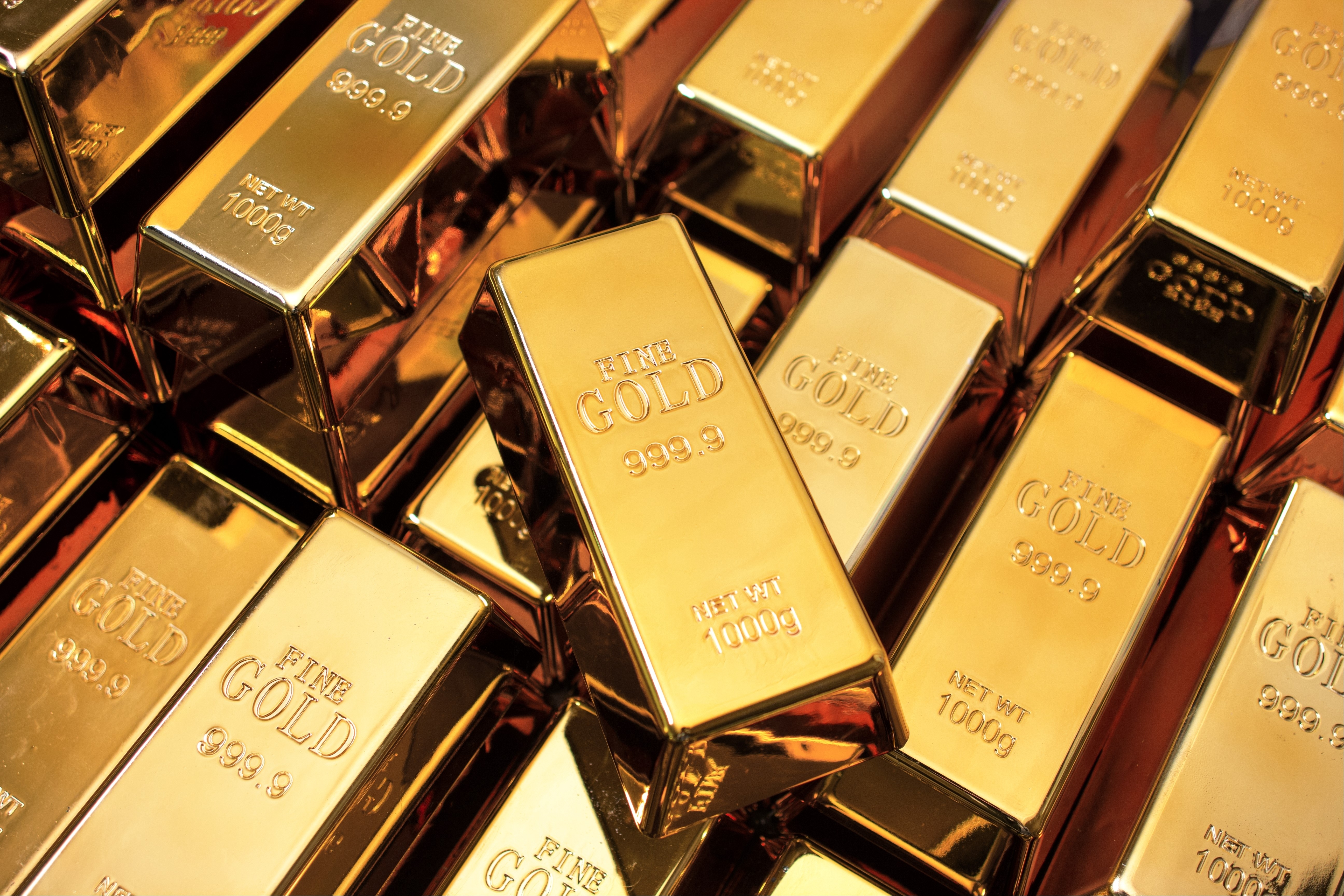 Gold Ingots HD Wallpaper