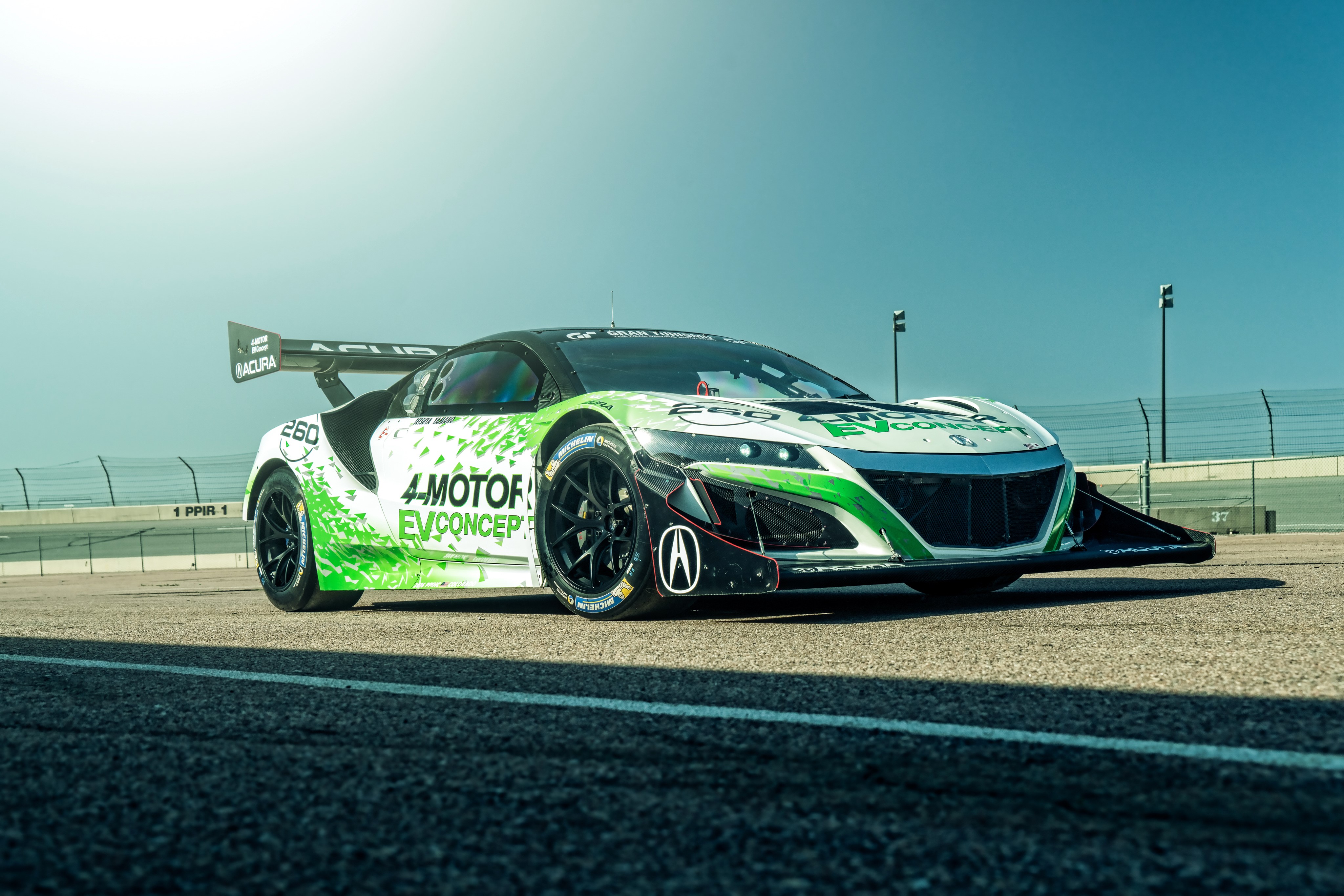 Acura 2016 NSX EV Concept Race Car HD Wallpaper