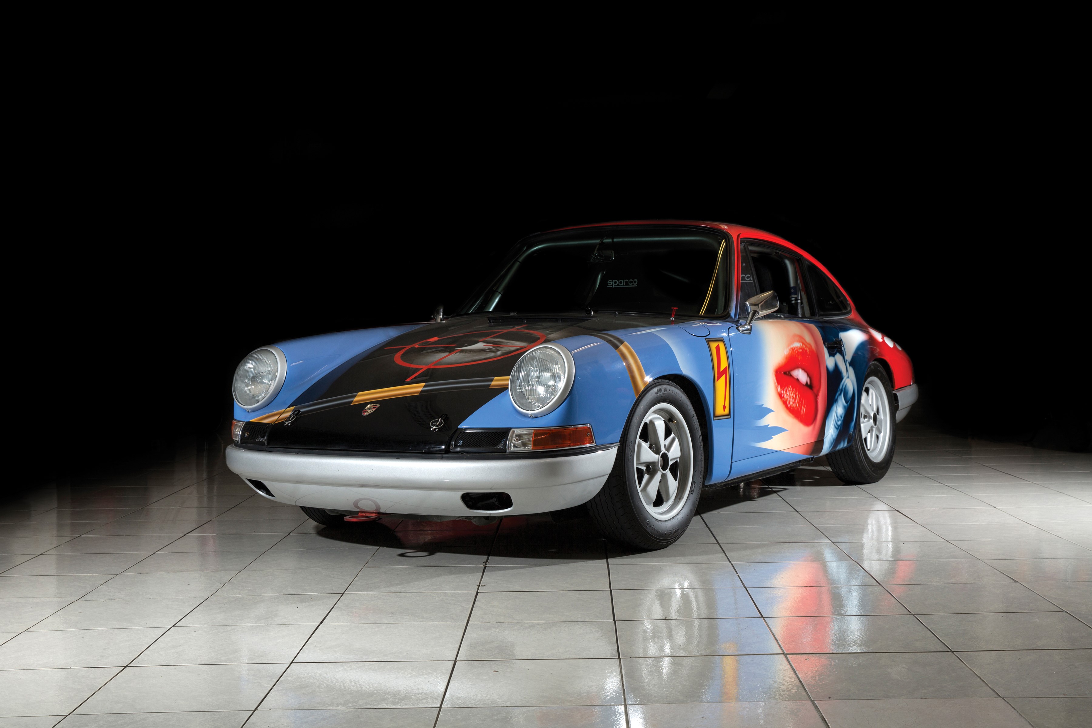 Peter Klasen Art Car Porsche 911 2.0 Coupe HD Wallpaper