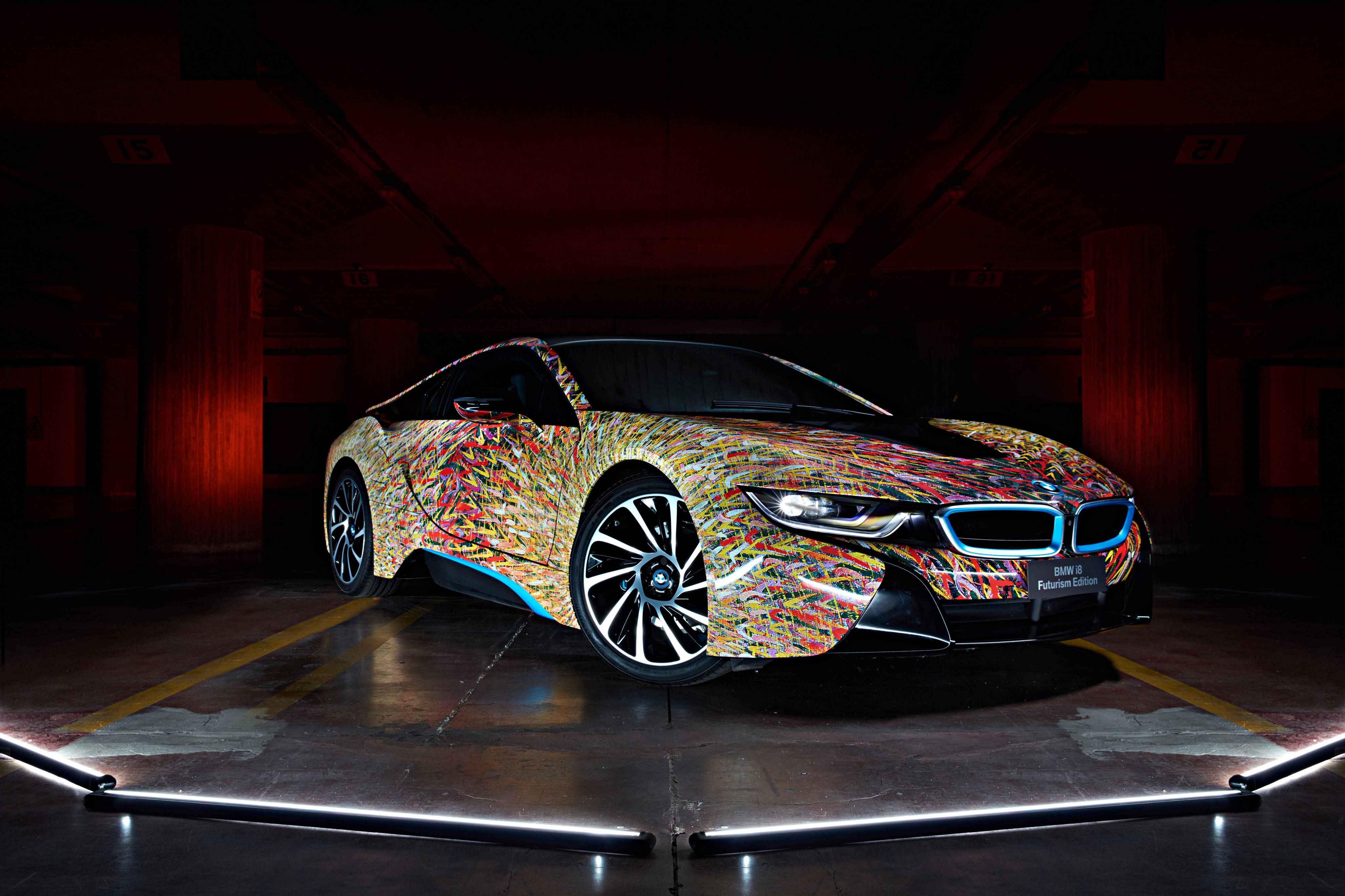 BMW i8 Futurism Edition by Garage Italia Customs HD Wallpaper