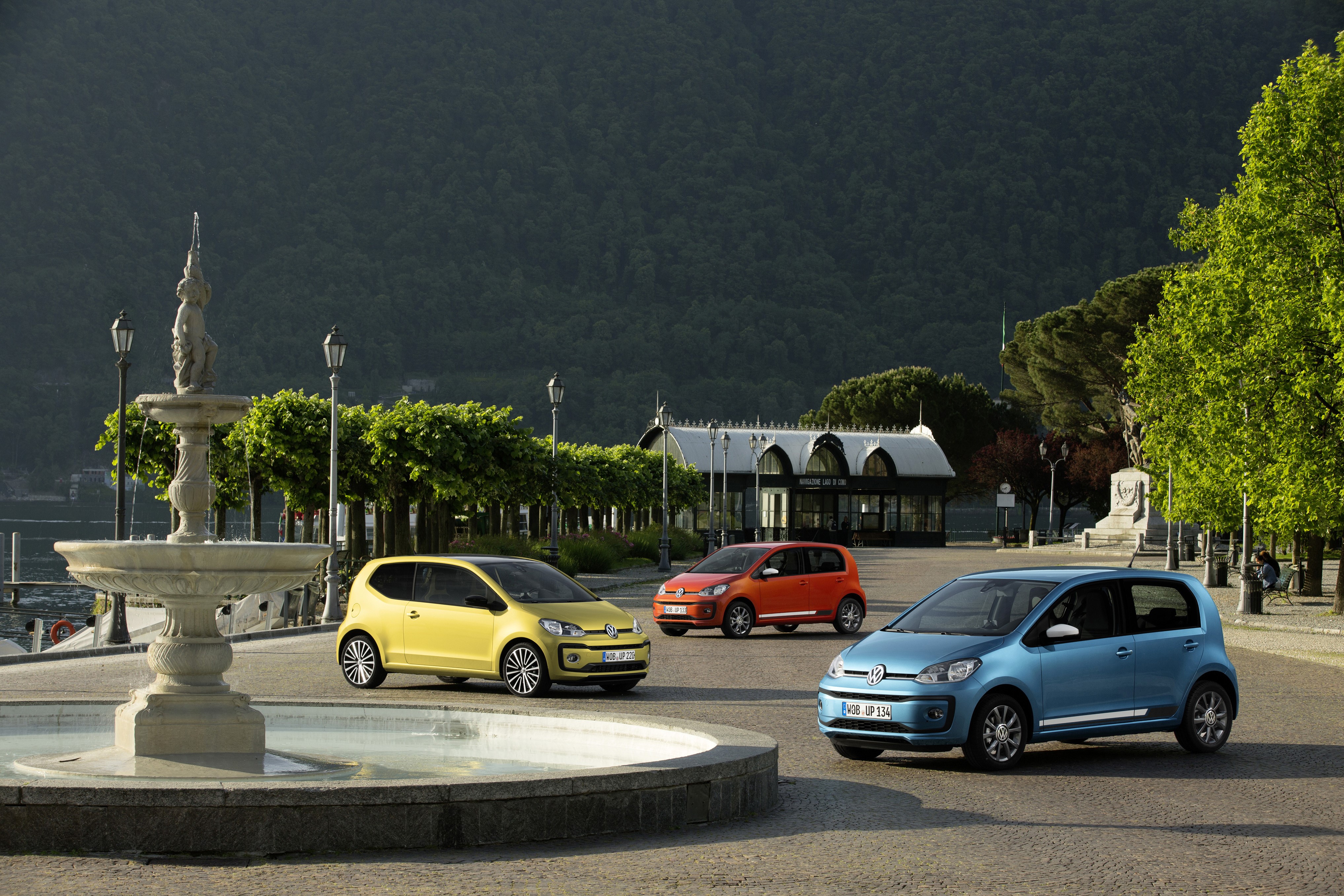 2016 Volkswagen up! 5-door cars by fountain HD Wallpaper