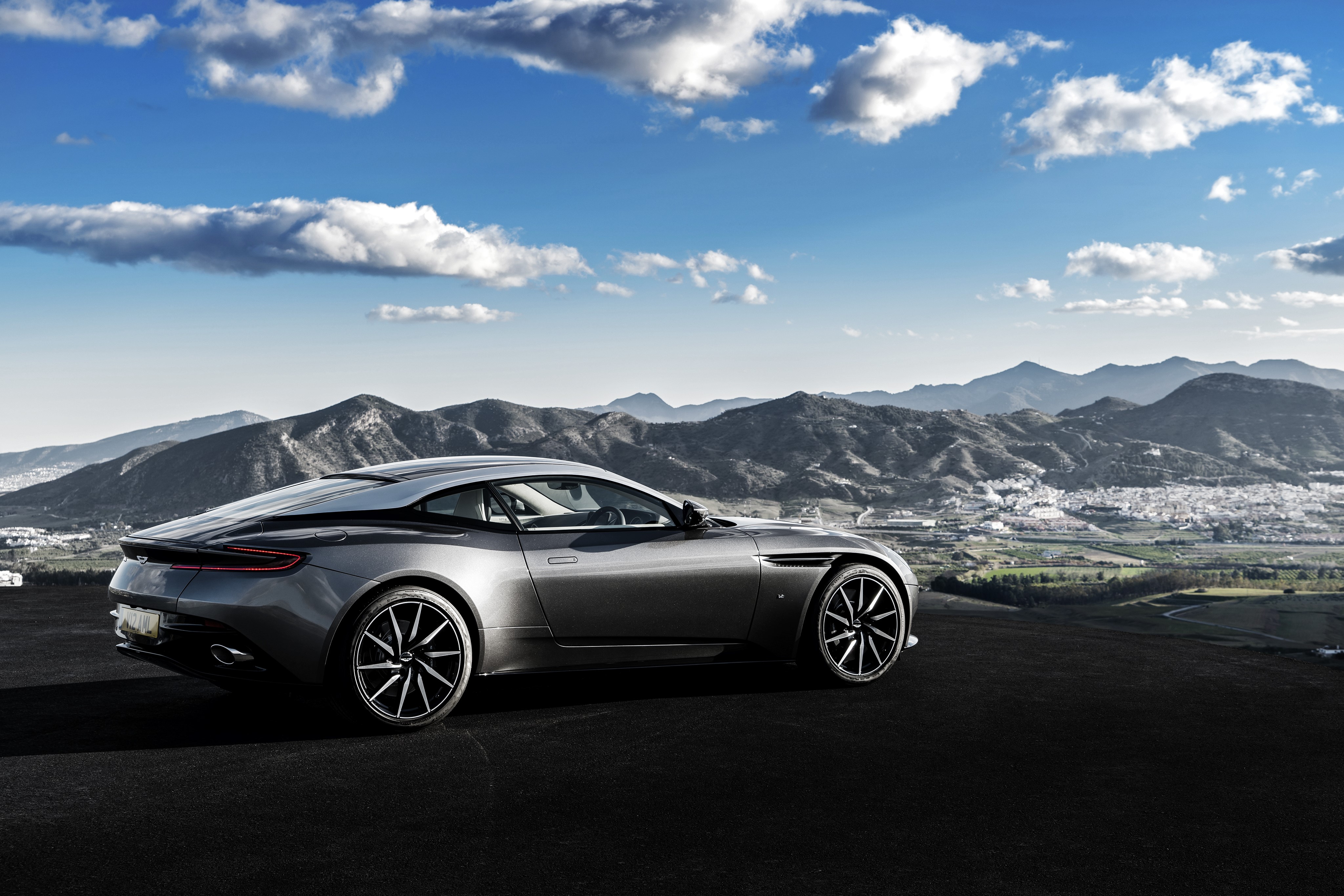 Aston Martin DB11 Coupe on a Mountain Road HD Wallpaper