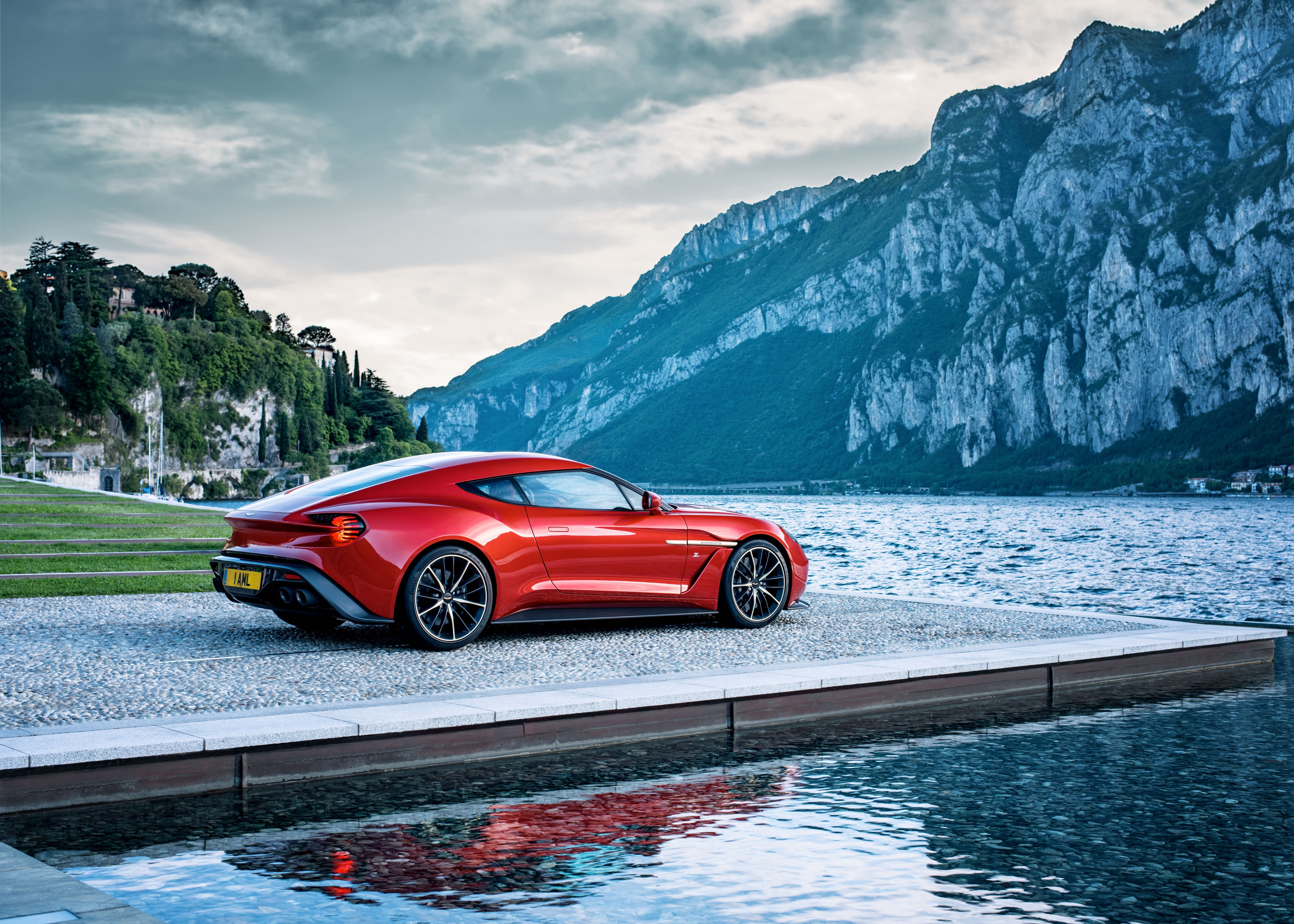 Aston Martin Zagato Vanquish Concept car HD Wallpaper