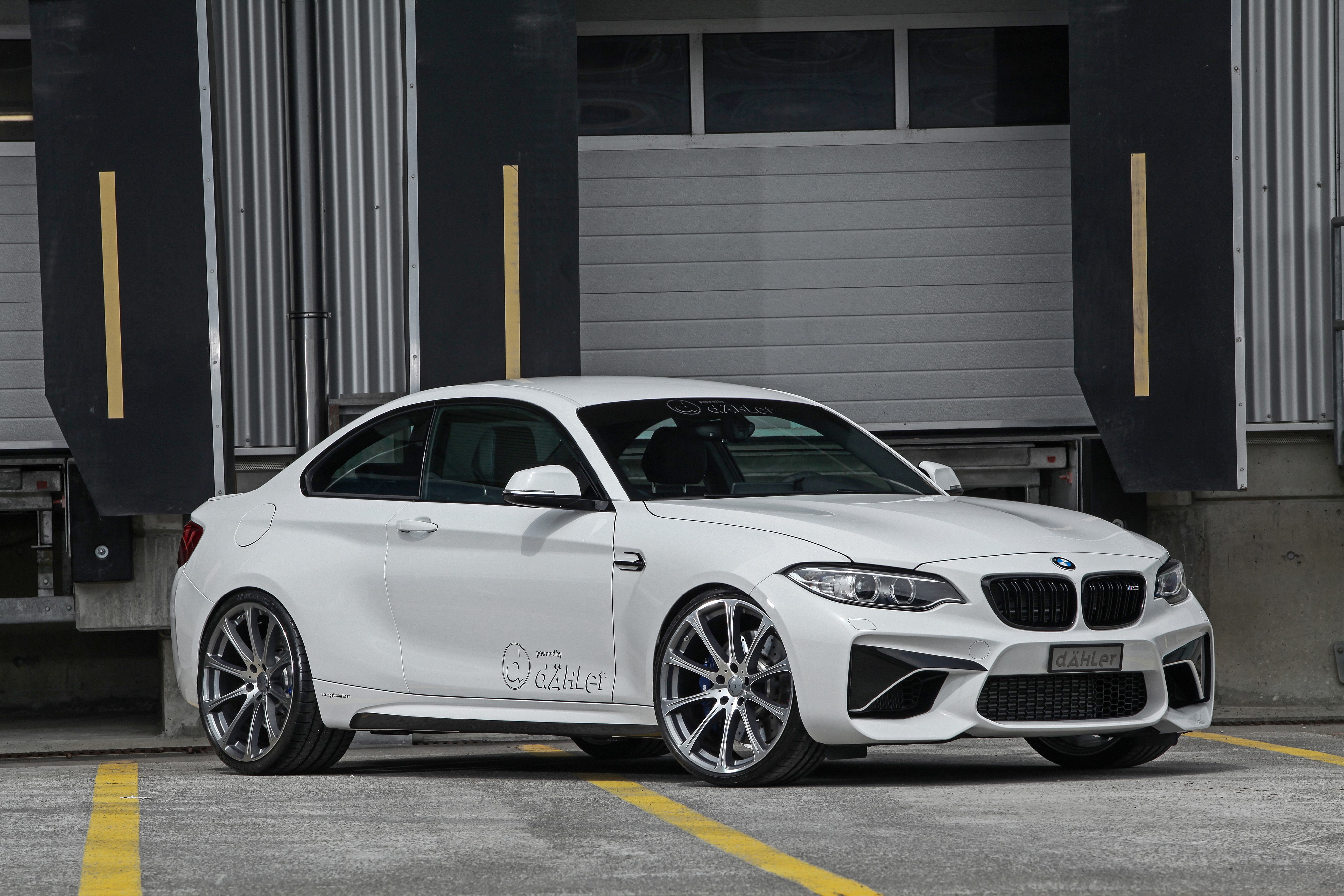 4K White dAHLer M2 F87 Coupe BMW HD Wallpaper