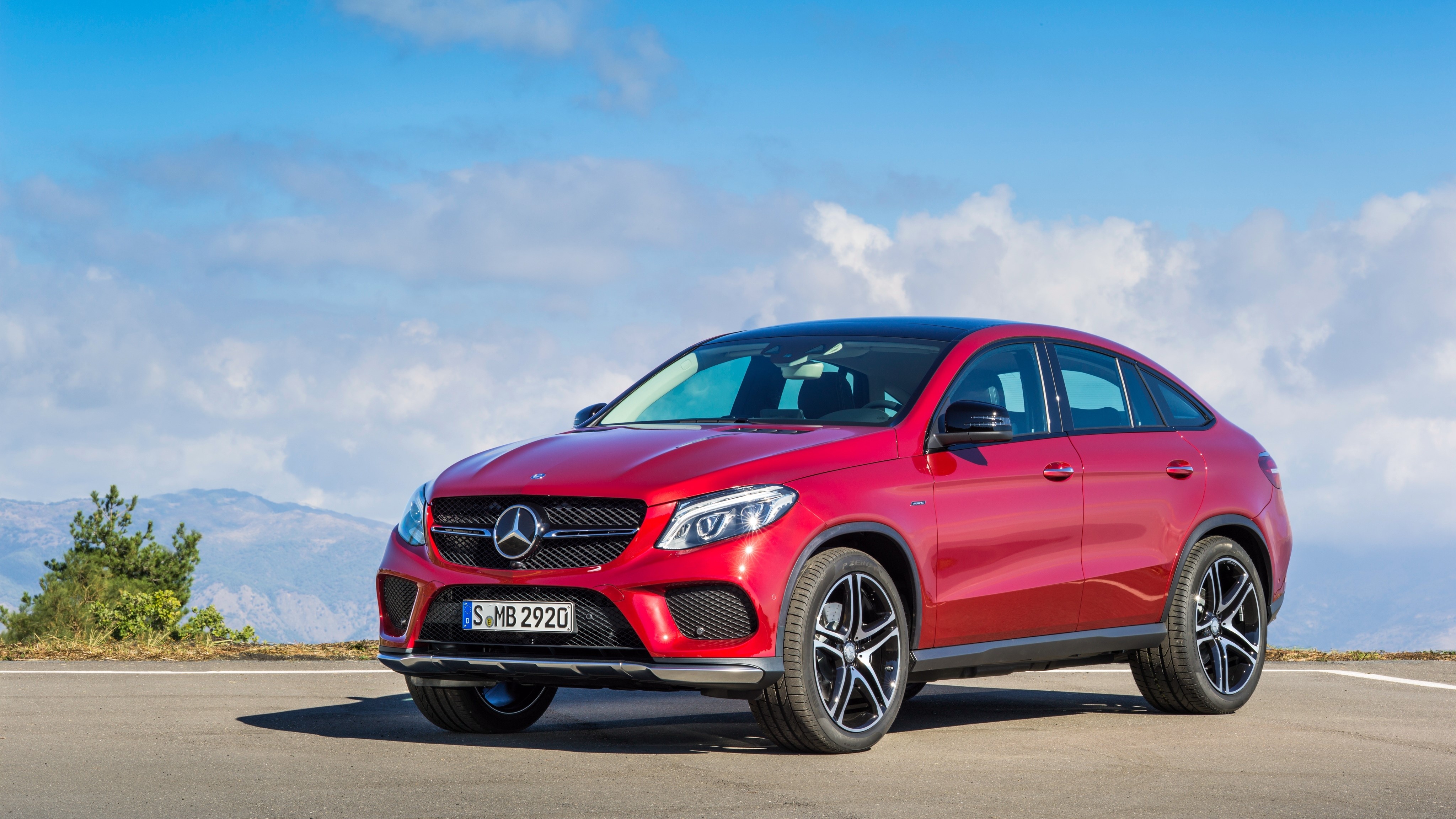 2015 Mercedes-Benz GLE 450 AMG 4MATIC Coupe C292 HD Wallpaper