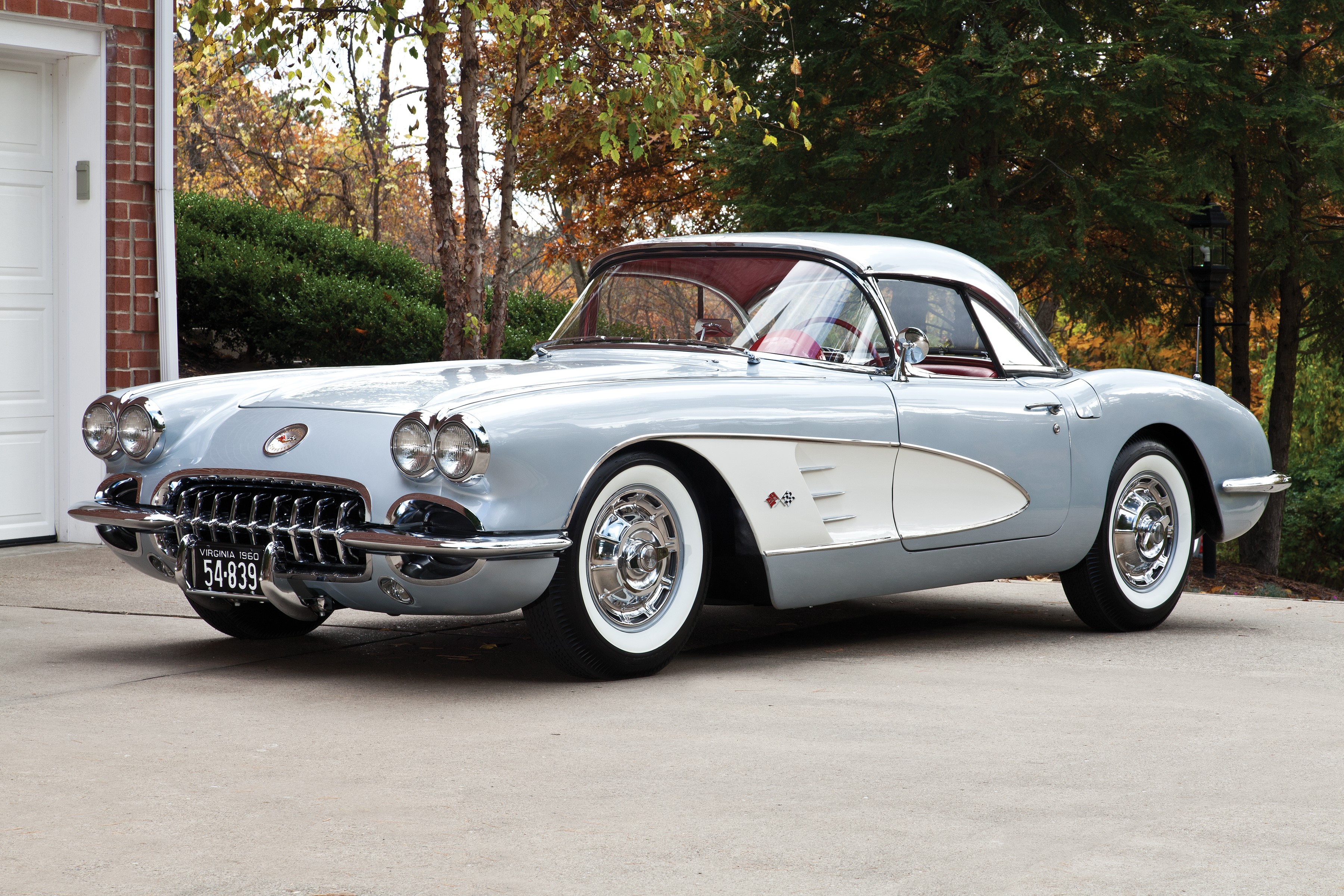 1960 Chevrolet Corvette HD Wallpaper