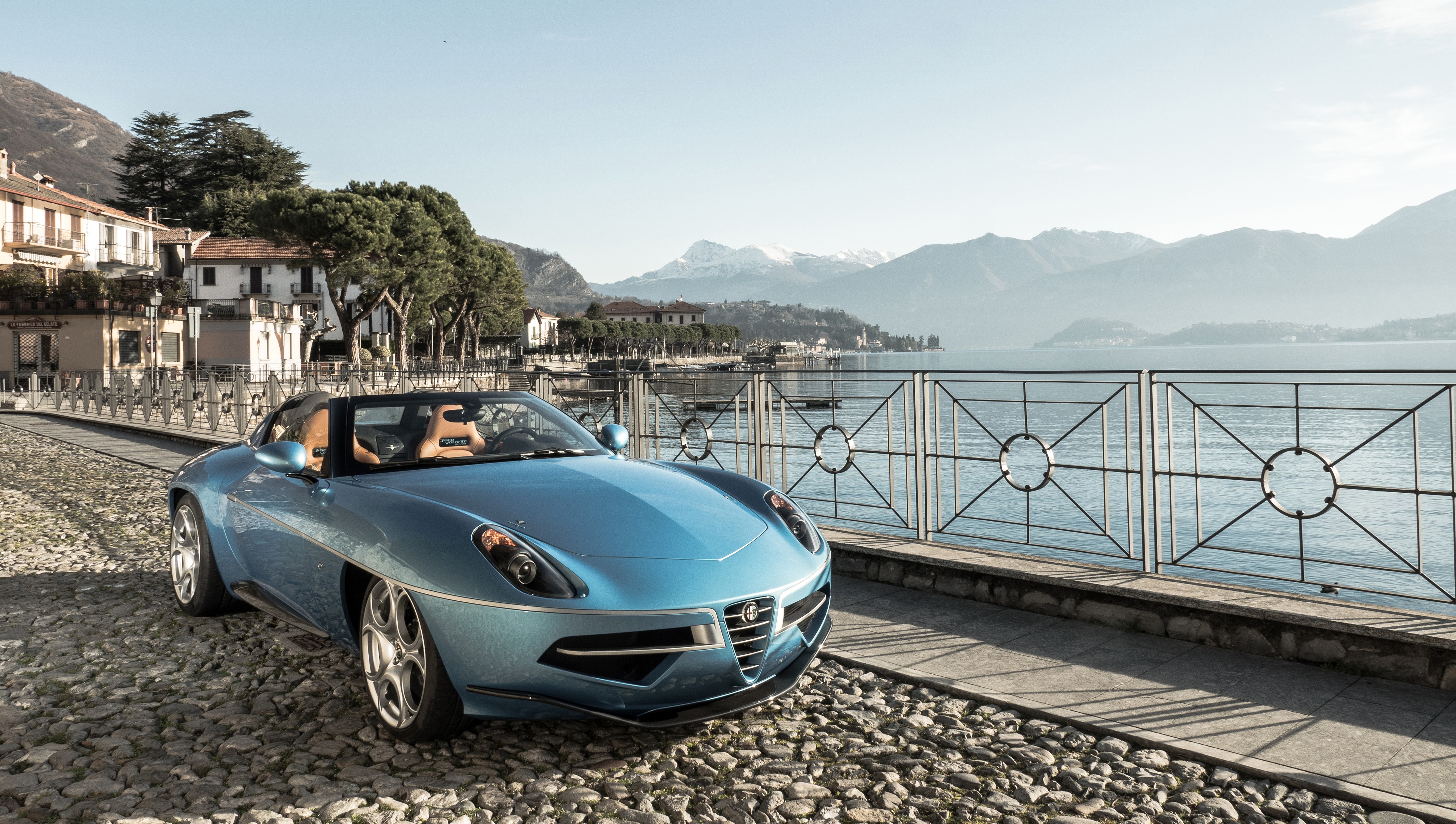 4K 2016 Alfa Romeo Carrozzeria Touring Disco Volante Spyder HD Wallpaper