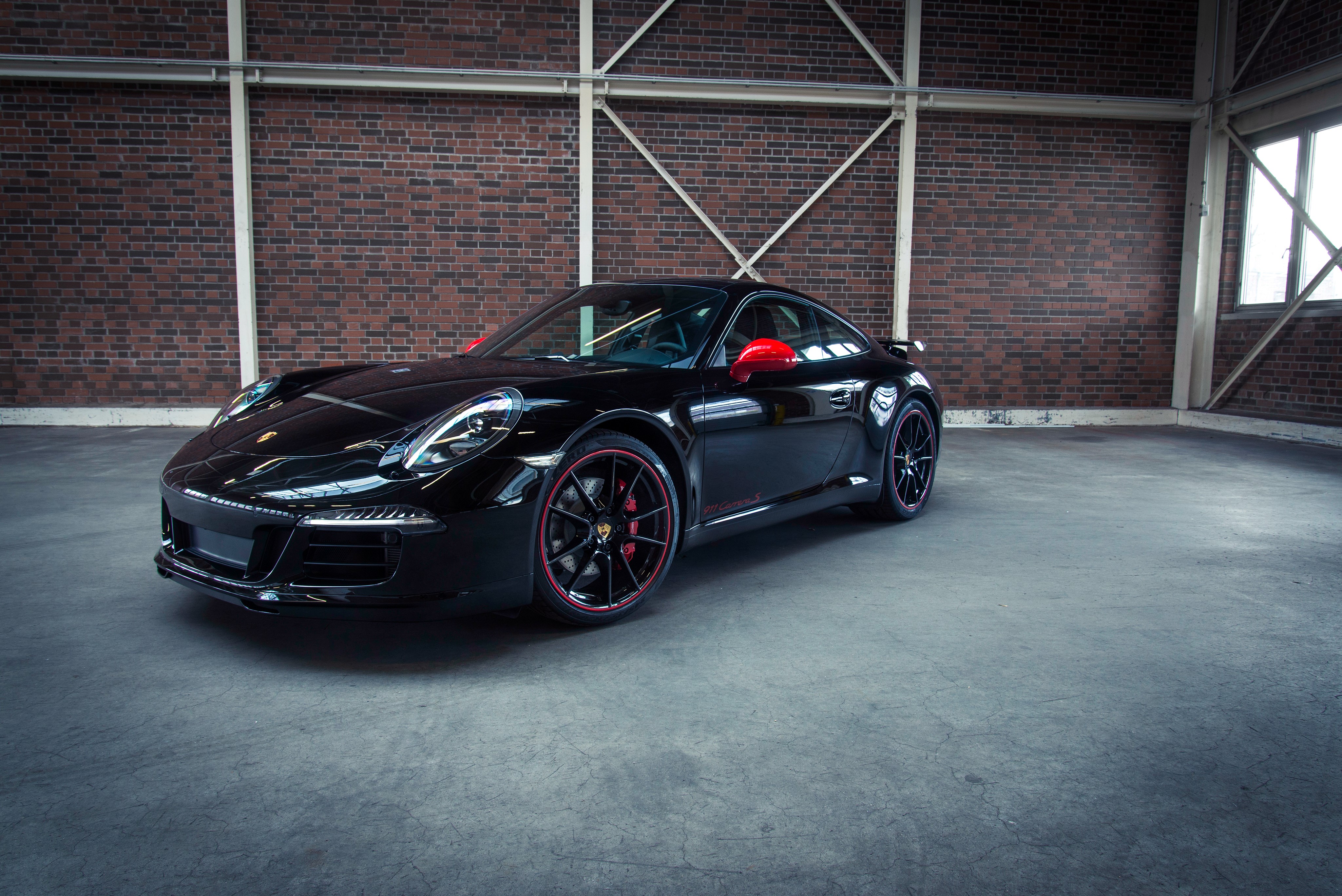 Black 2014 Porsche 911 Carrera S Exclusive Edition HD Wallpaper