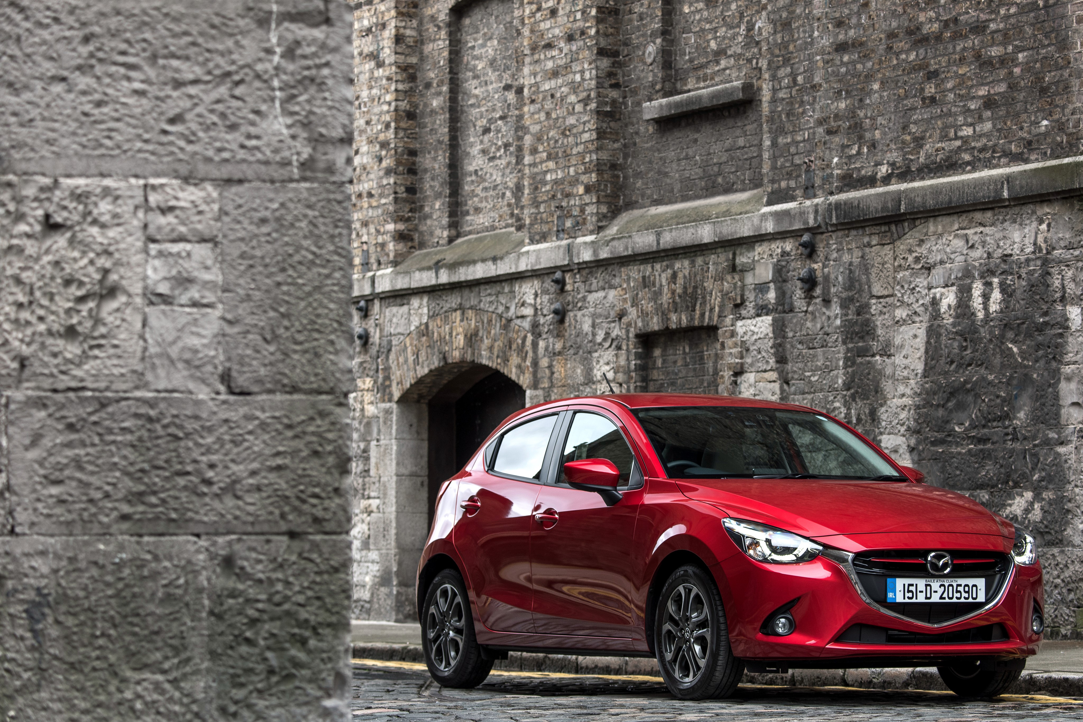Red 2015 Mazda Metallic HD Wallpaper