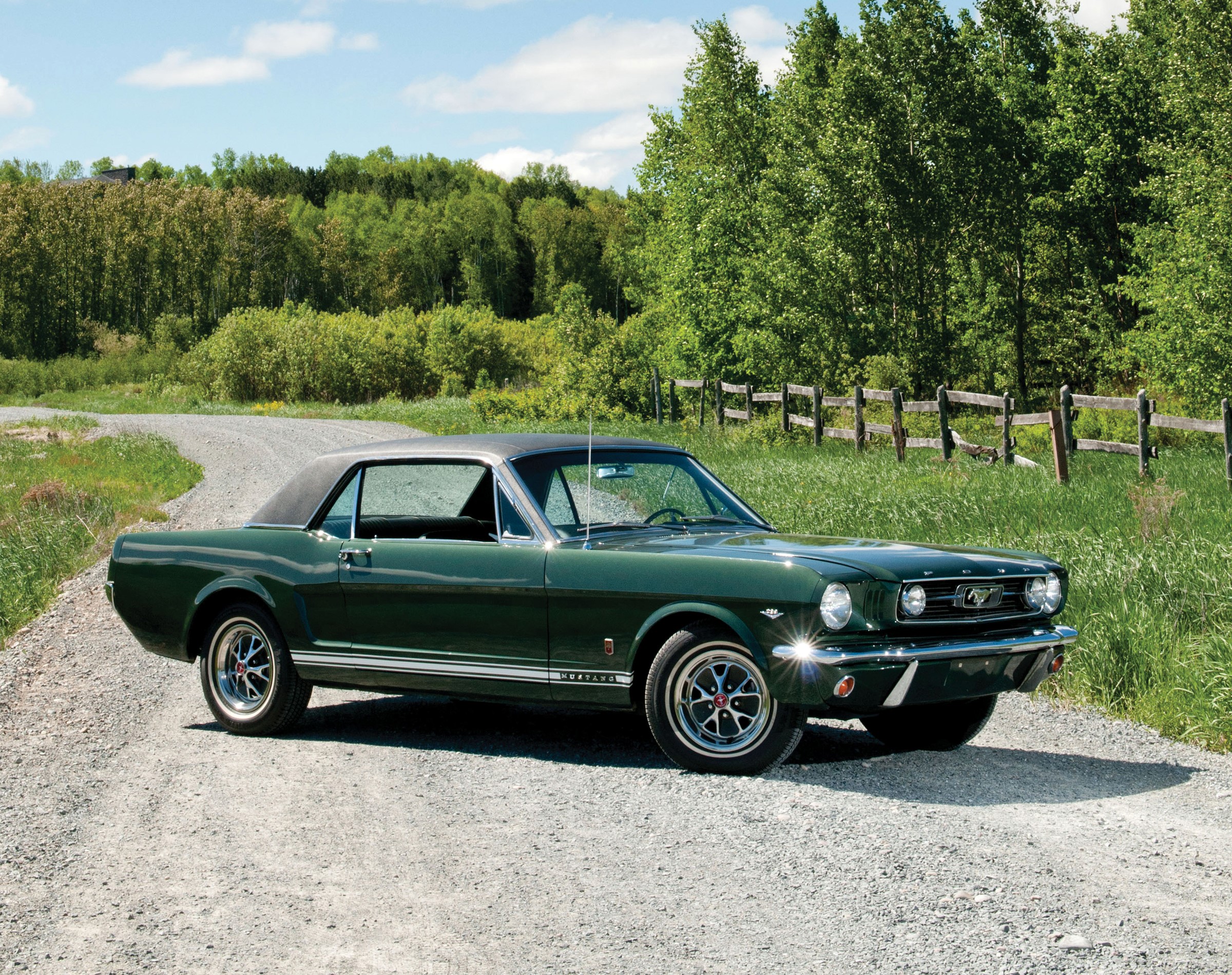 1966 Ford Mustang GT Hardtop HD Wallpaper