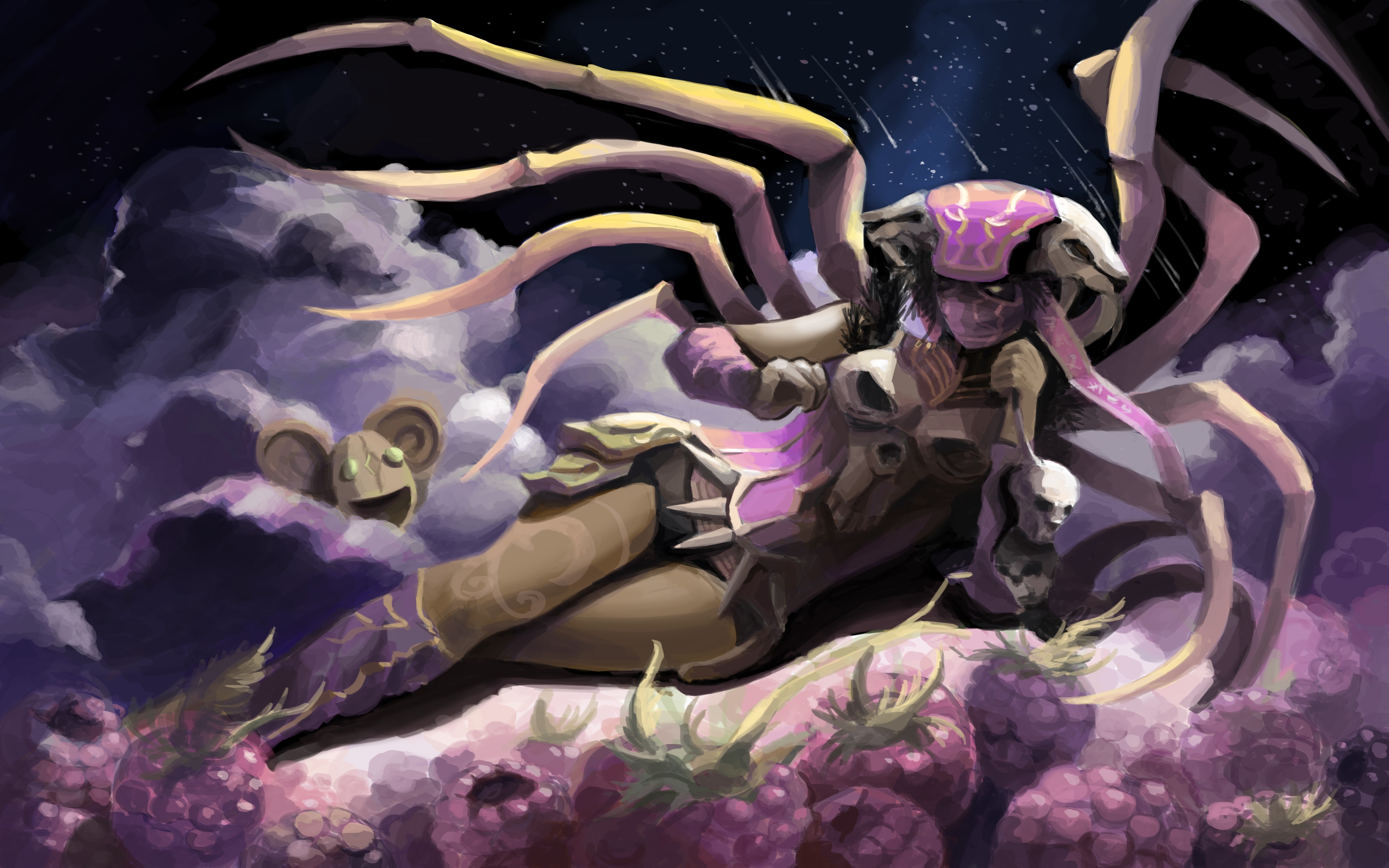 Witch Doctor Zunimassa Ghost from Diablo III HD Wallpaper