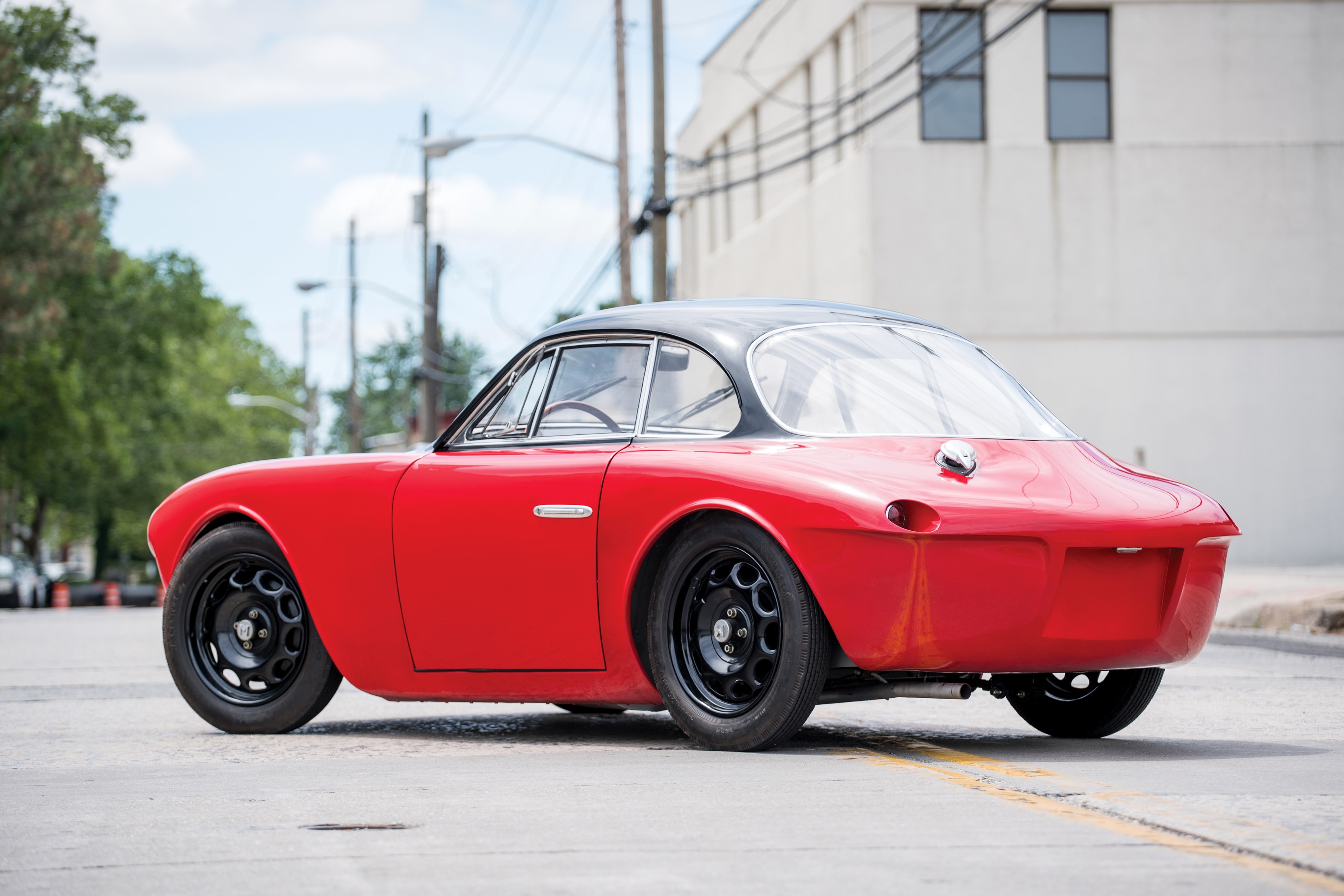 1953-54 Moretti 750 Gran Sport Berlinetta by Michelotti HD Wallpaper