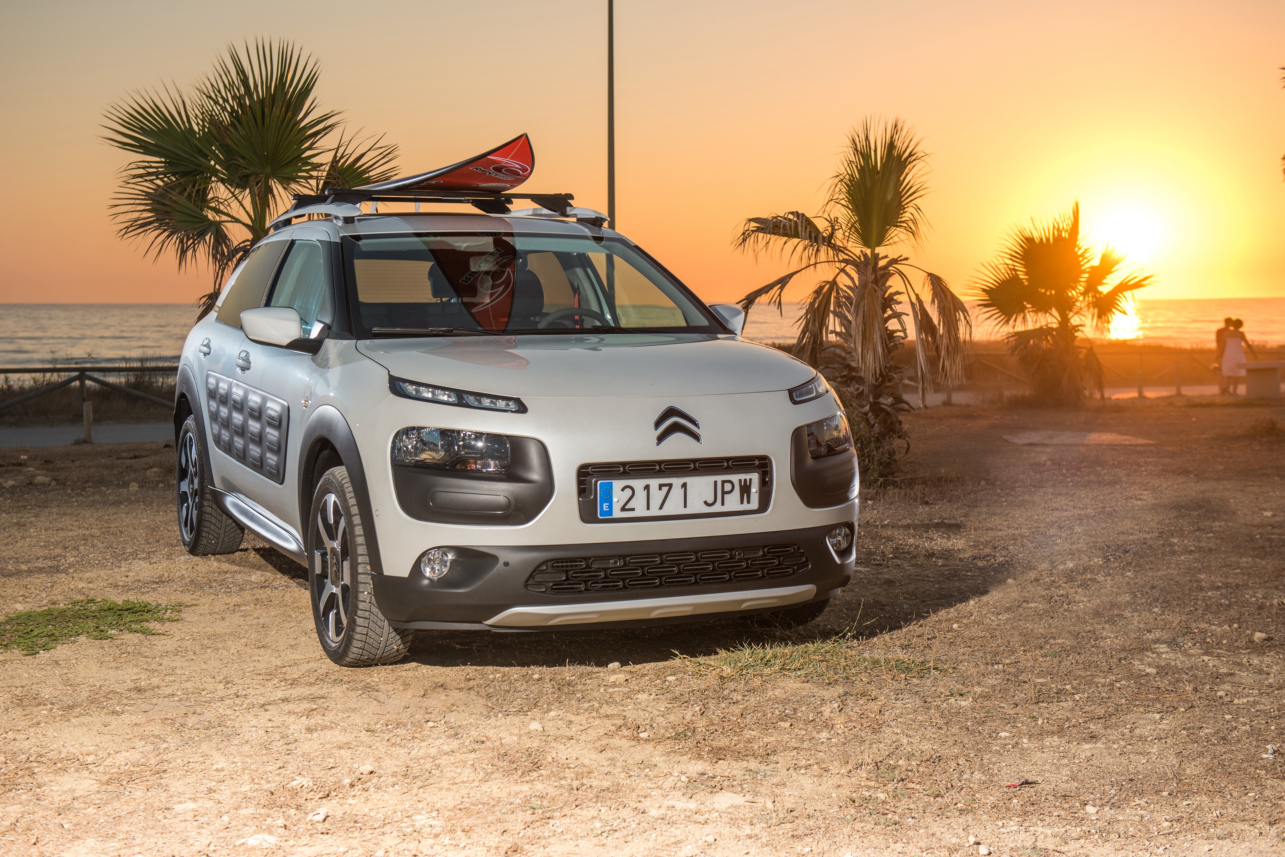 Citroen C4 Cactus Rip Curl at Sunset HD Wallpaper