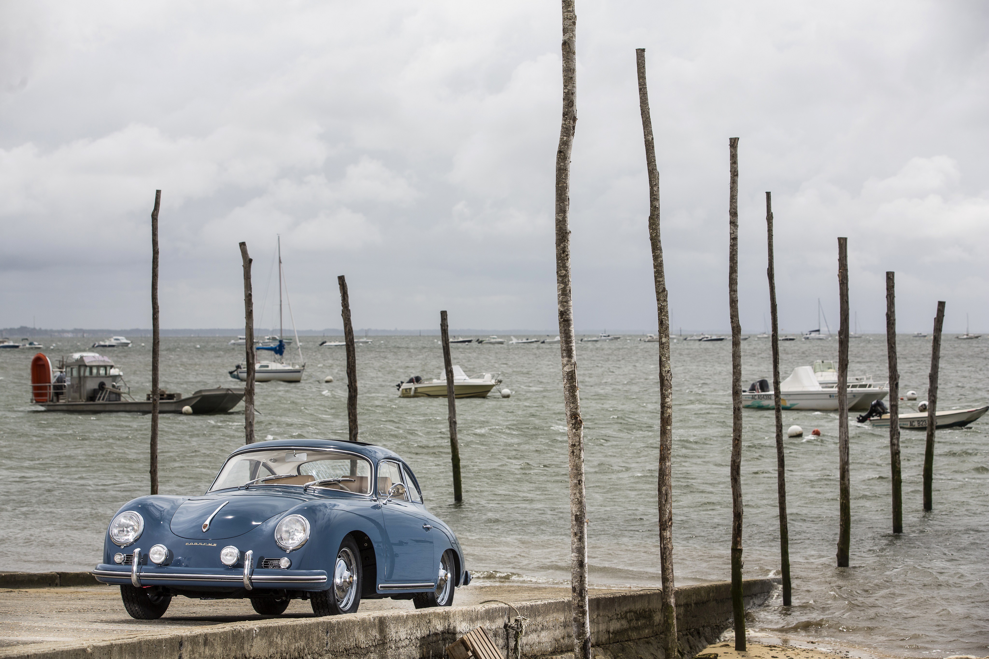 4K 1957-59 Porsche 356A 1600 Super Coupe HD Wallpaper