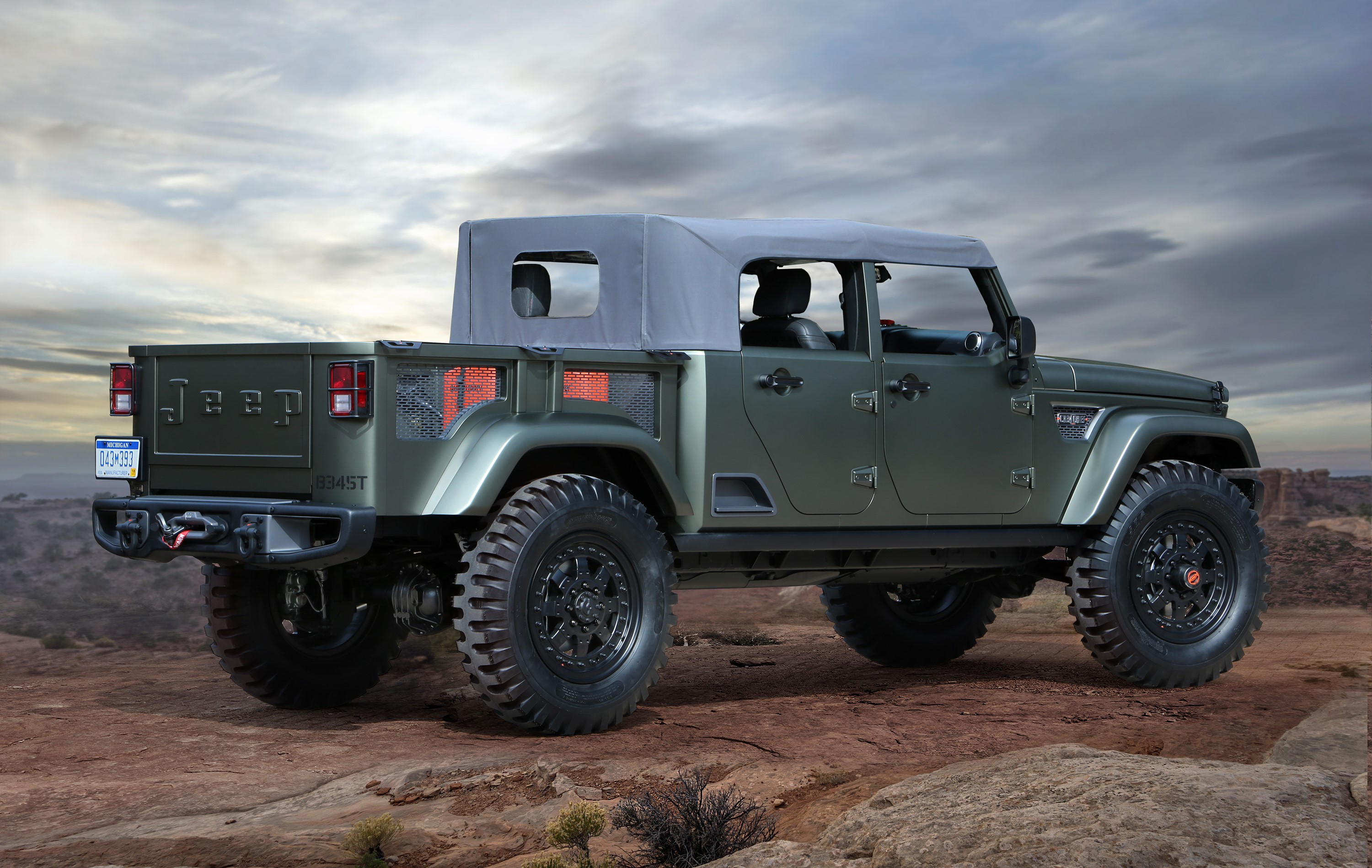 Jeep Crew Chief 715 Concept Truck HD Wallpaper