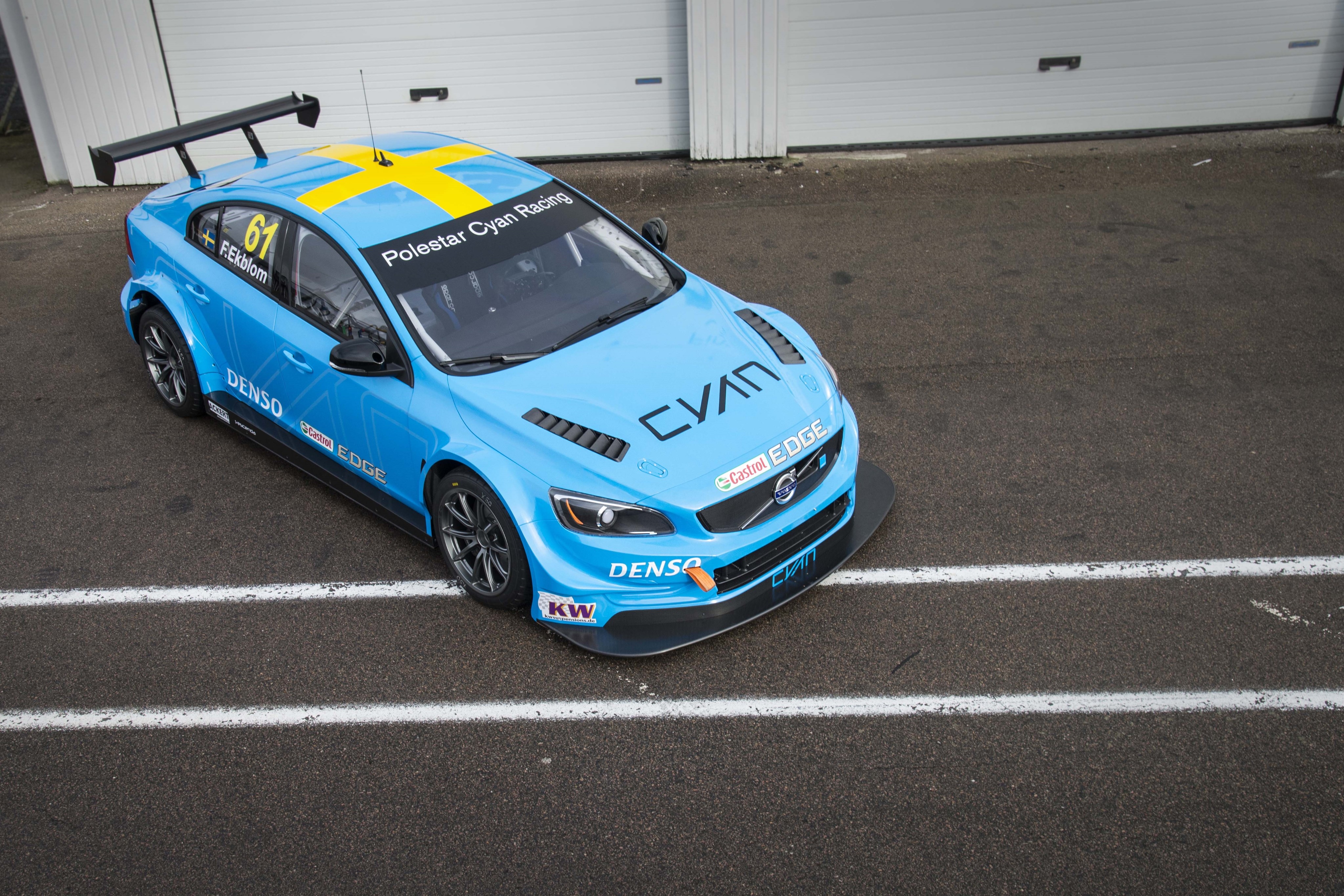 4K 2016 S60 Polestar TC1 WTCC Volvo HD Wallpaper