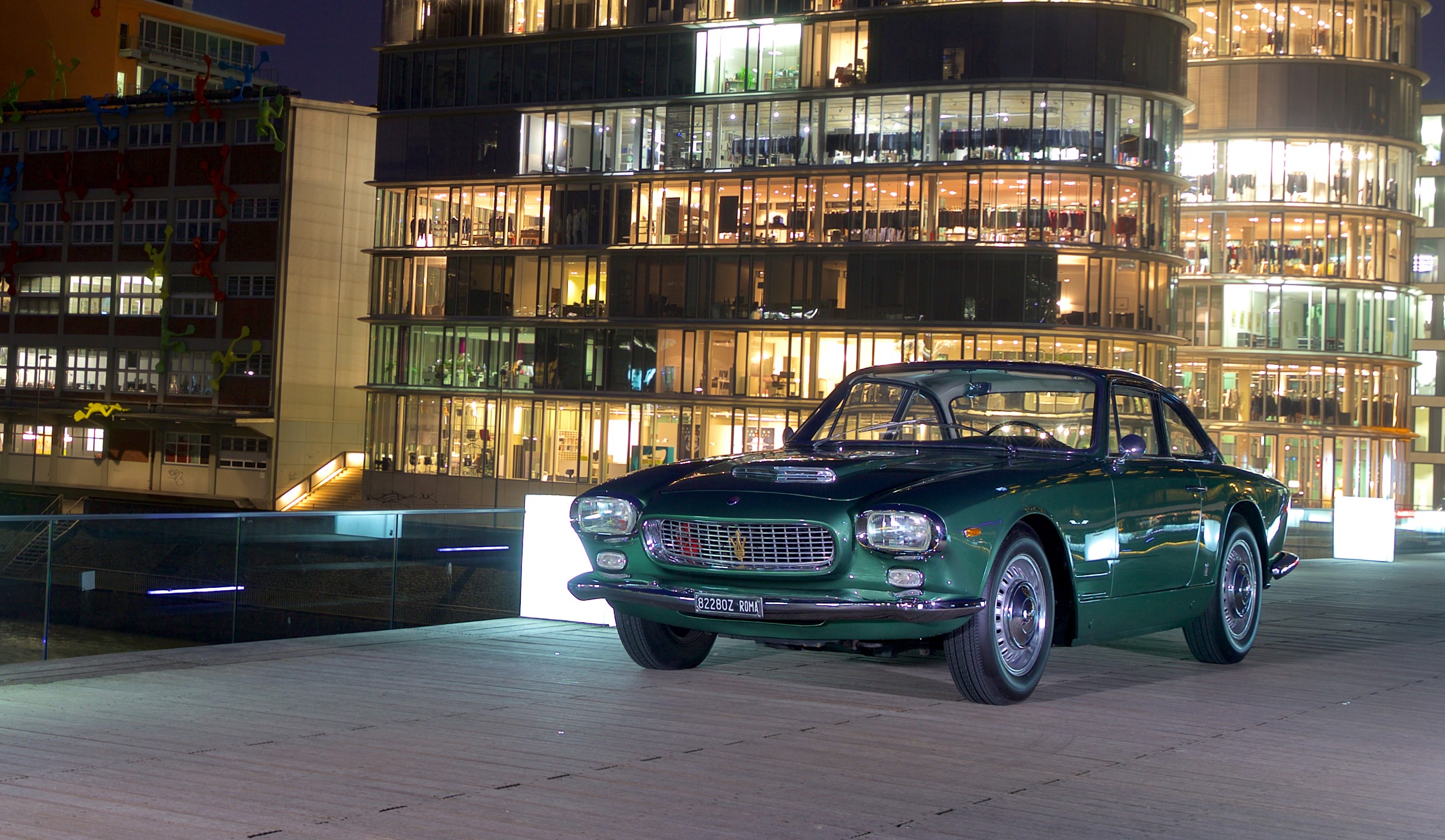 1963 Maserati 3500 GTi Sebring Vignale HD Wallpaper