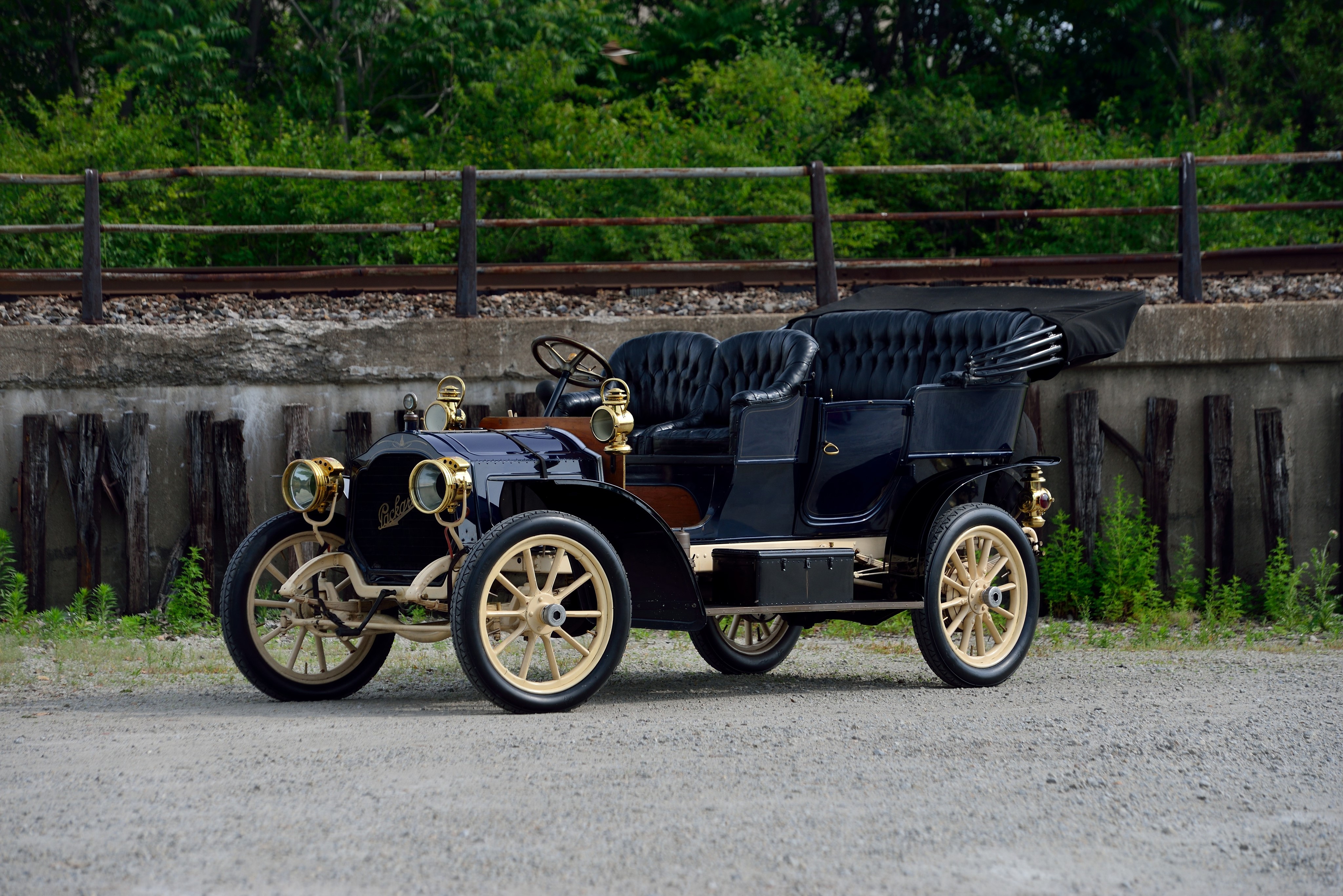 1906 Packard Model S Touring Car HD Wallpaper