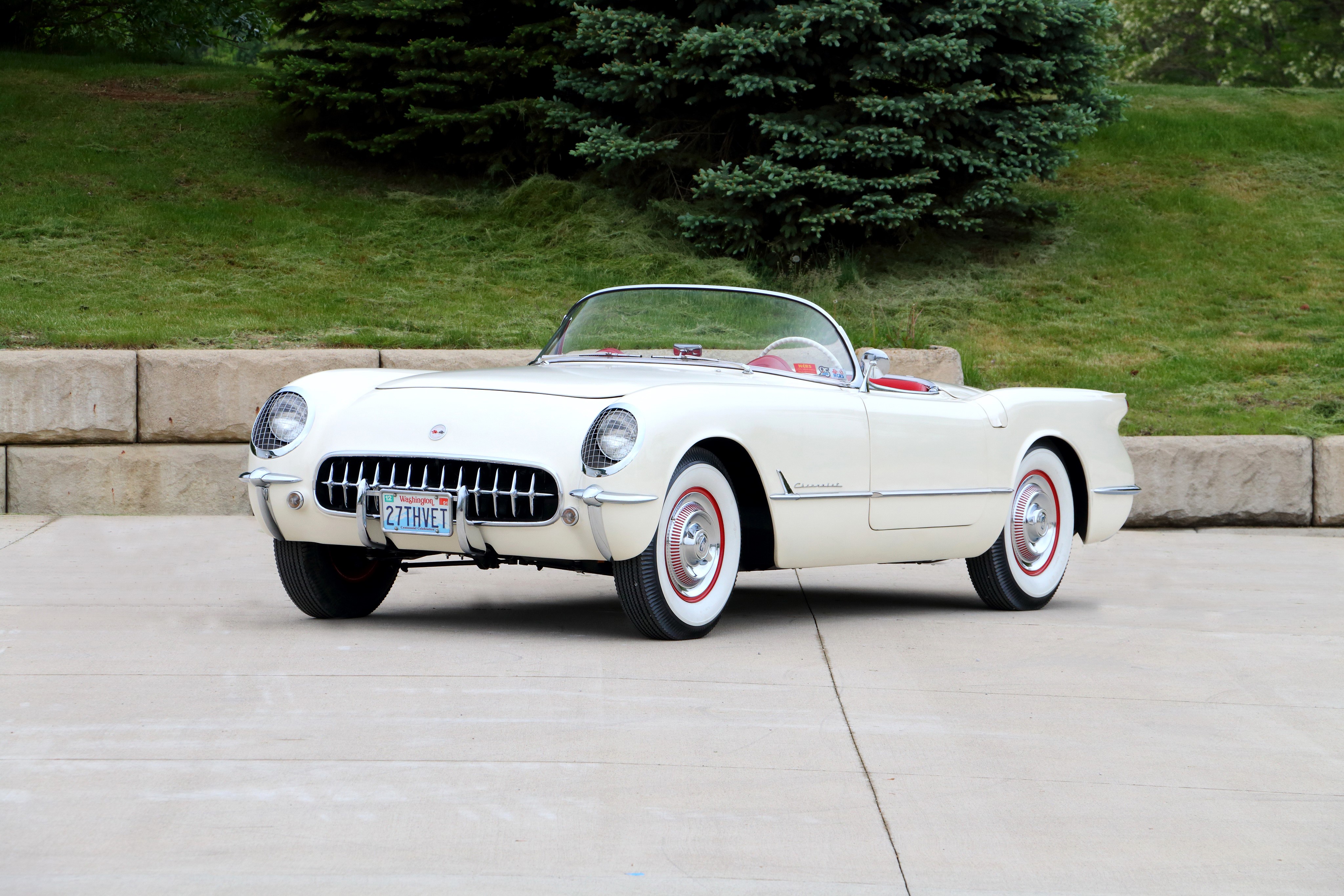 1953 Chevrolet Corvette Cabriolet HD Wallpaper