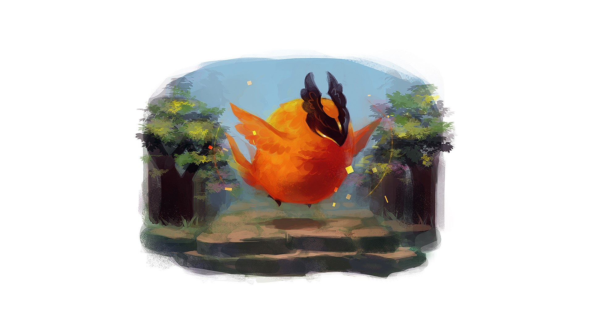 Phoenix from DOTA 2 HD Wallpaper