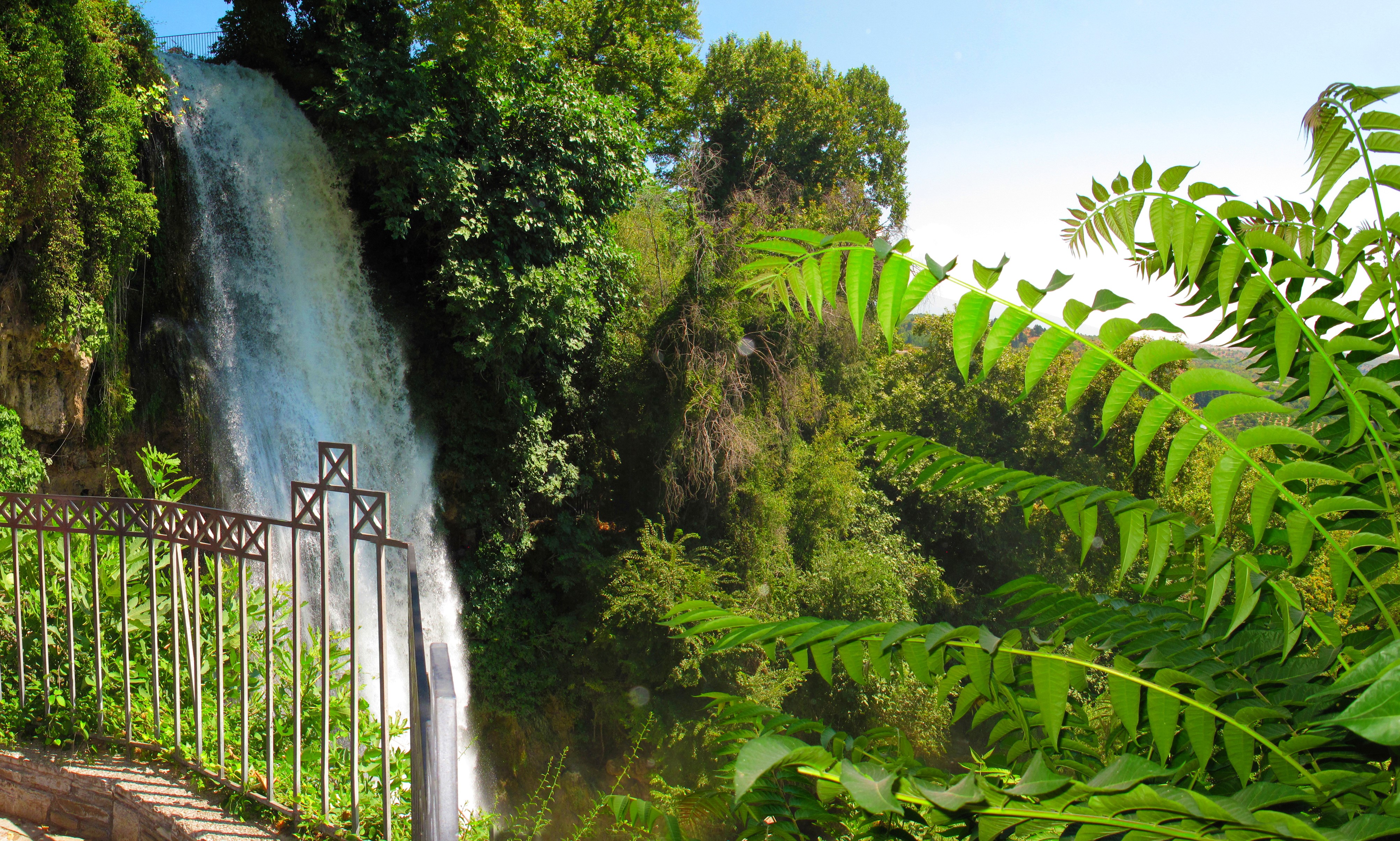 4K Edessa Waterfalls in Greece HD Wallpaper