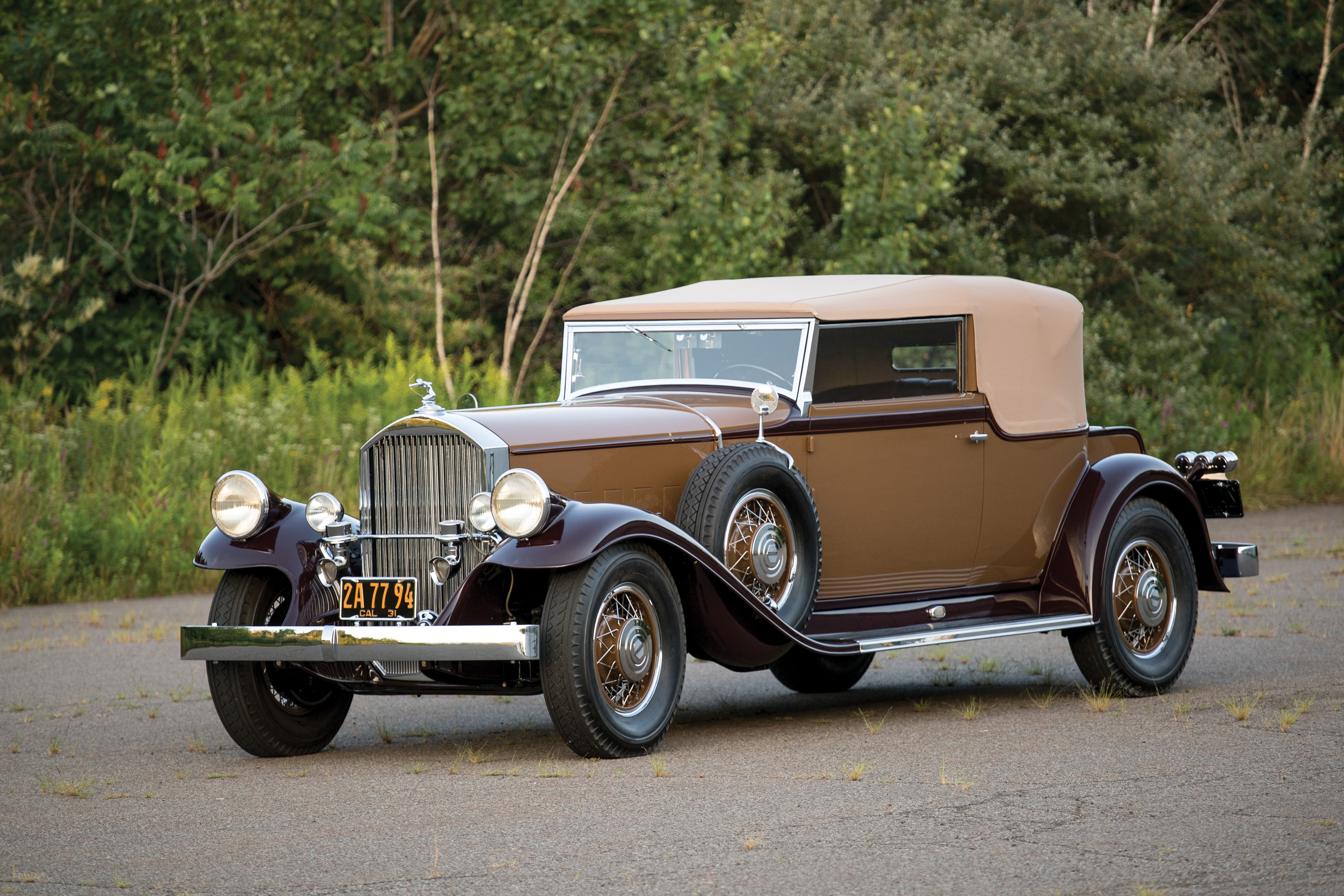 1931 Pierce-Arrow Model 41 Convertible Victoria HD Wallpaper