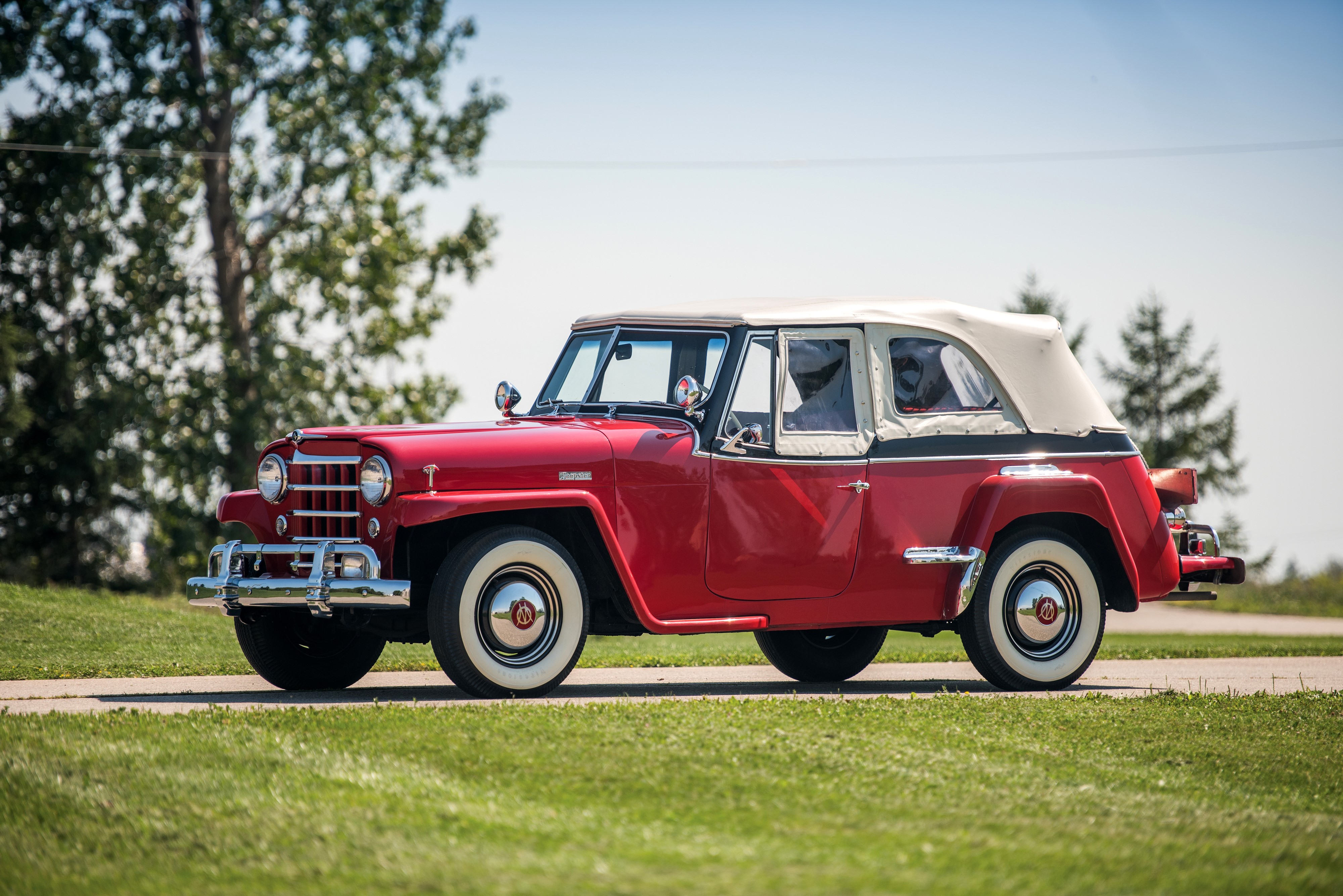 1950 Willys-Overland Jeepster Phaeton HD Wallpaper