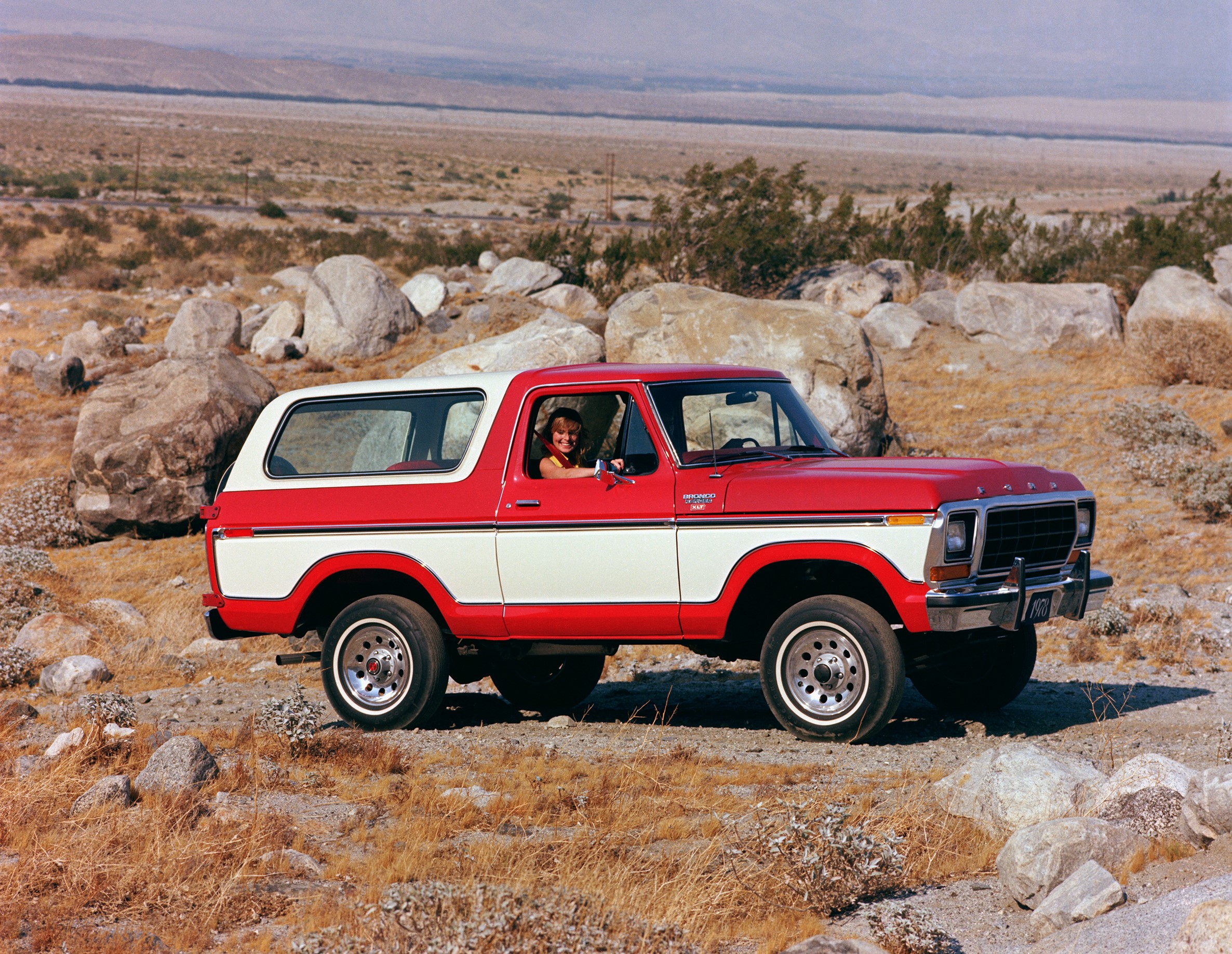1978 Ford Bronco Wagon 4x4 Ranger XLT HD Wallpaper
